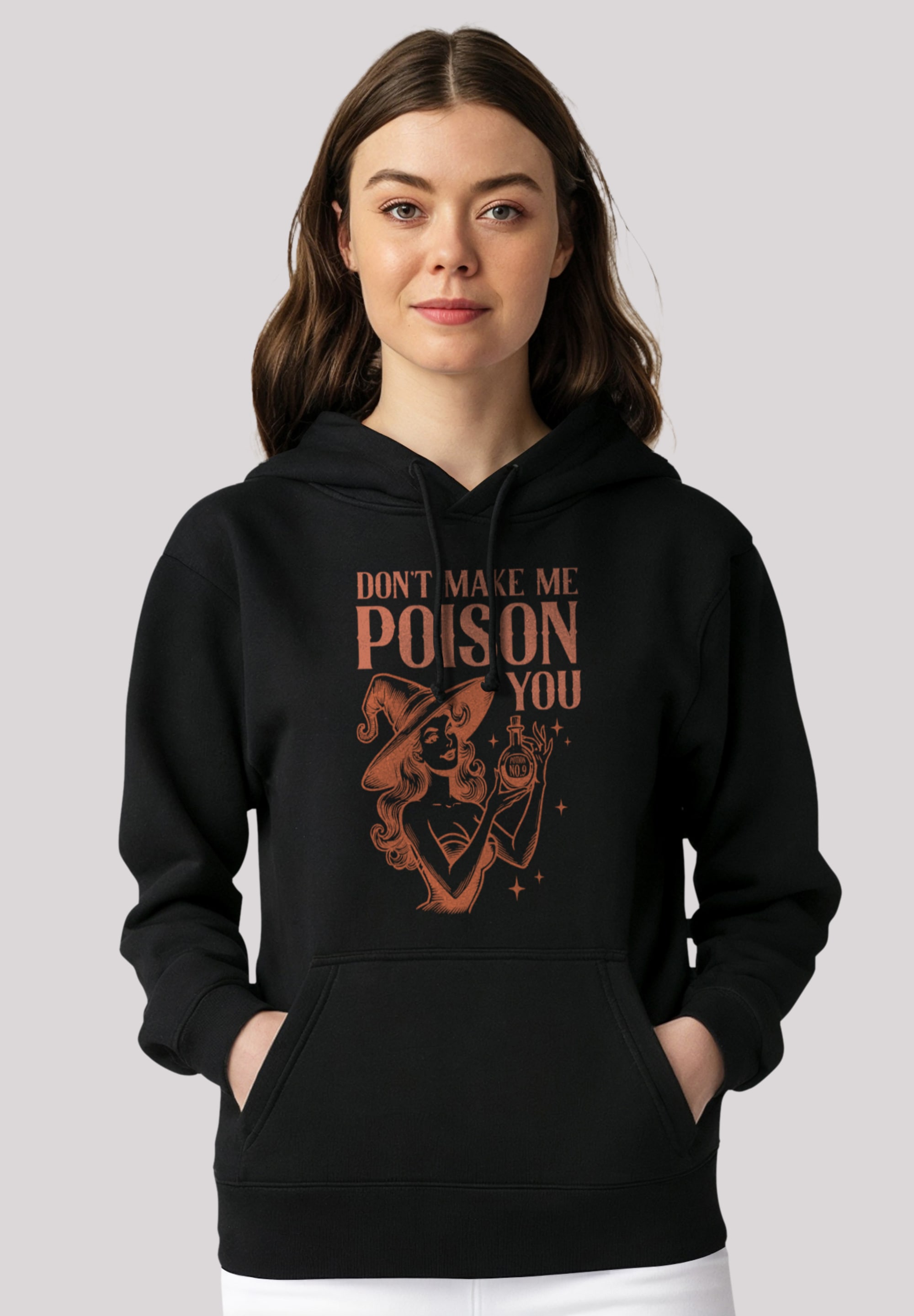 F4NT4STIC Kapuzenpullover "Halloween Witch dont make me poison you", Premiu günstig online kaufen