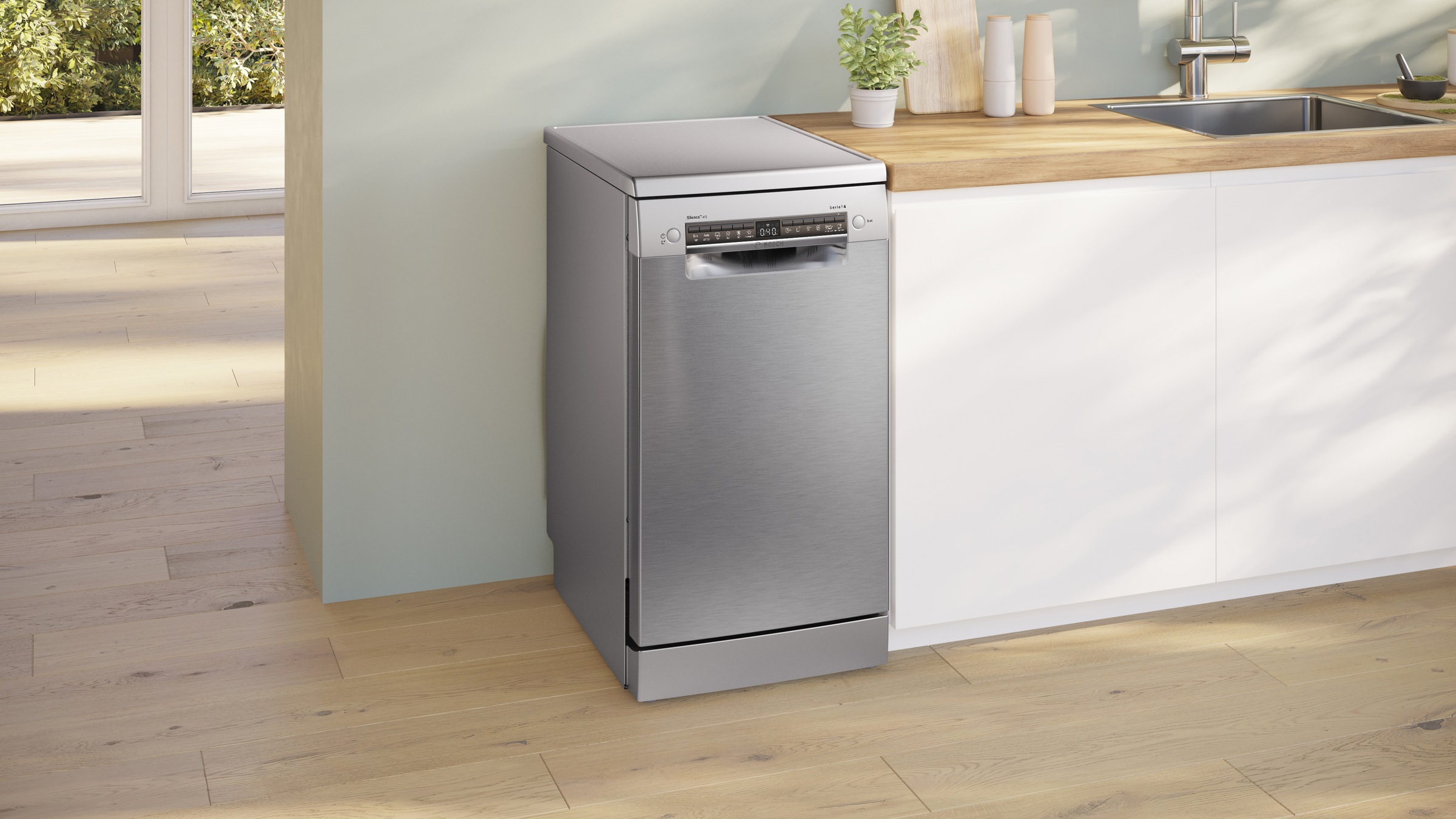BOSCH Standgeschirrspüler Serie 4 »SPS4HMI13E« 10 tlg. Maßgedecke