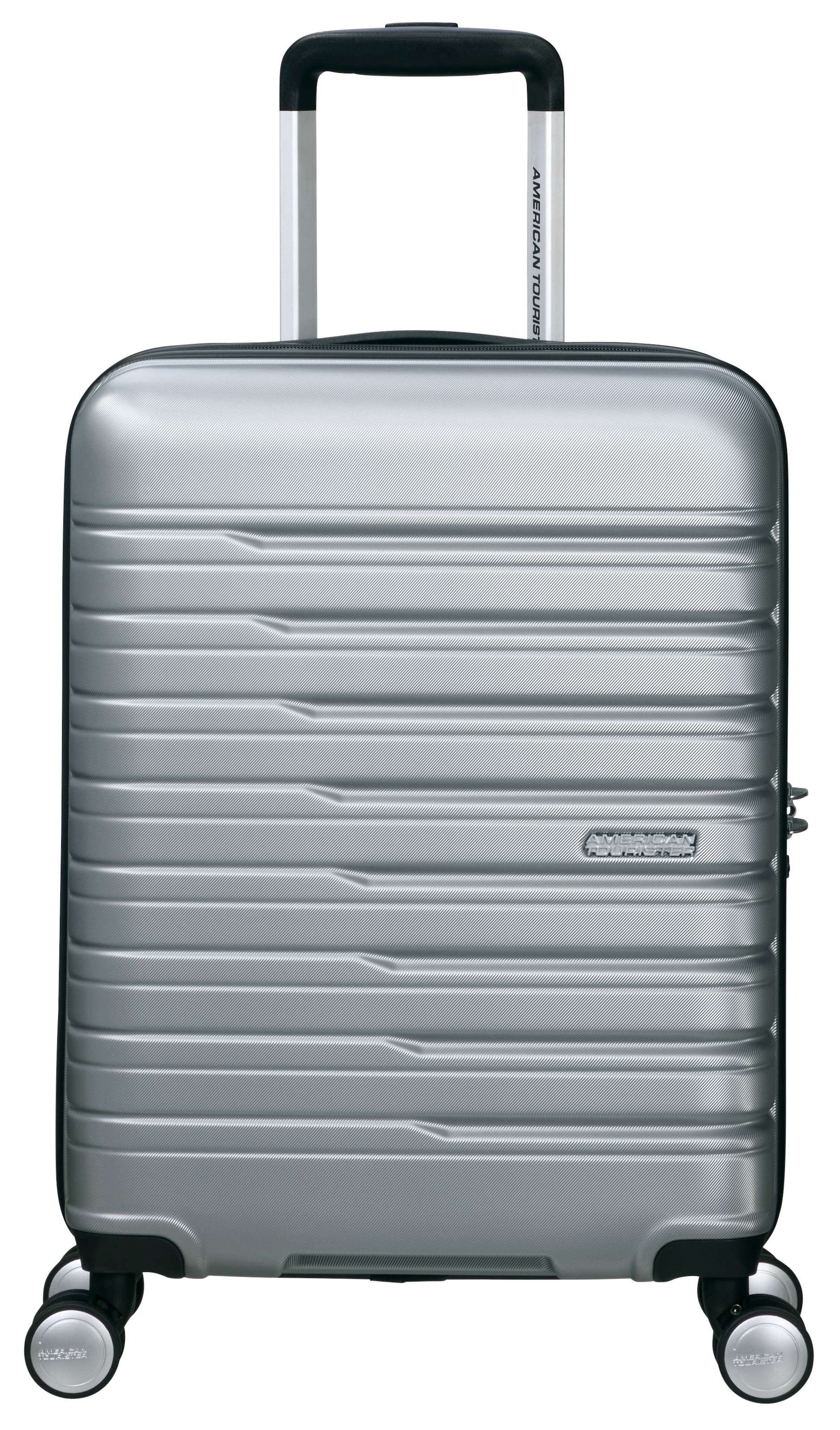 American Tourister® Hartschalen-Trolley »FLASHLINE 55«, 4 St. Rollen, Handgepäck-Koffer Reisegepäck Koffer TSA-Zahlenschloss