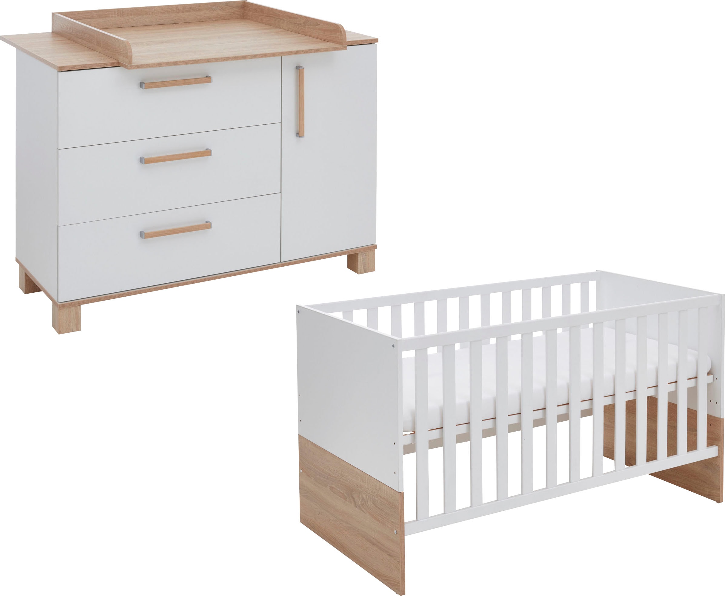 arthur berndt Babymöbel-Set "Babyzimmer Set "Jana" 2-teilig" Spar-Set, 2 St günstig online kaufen