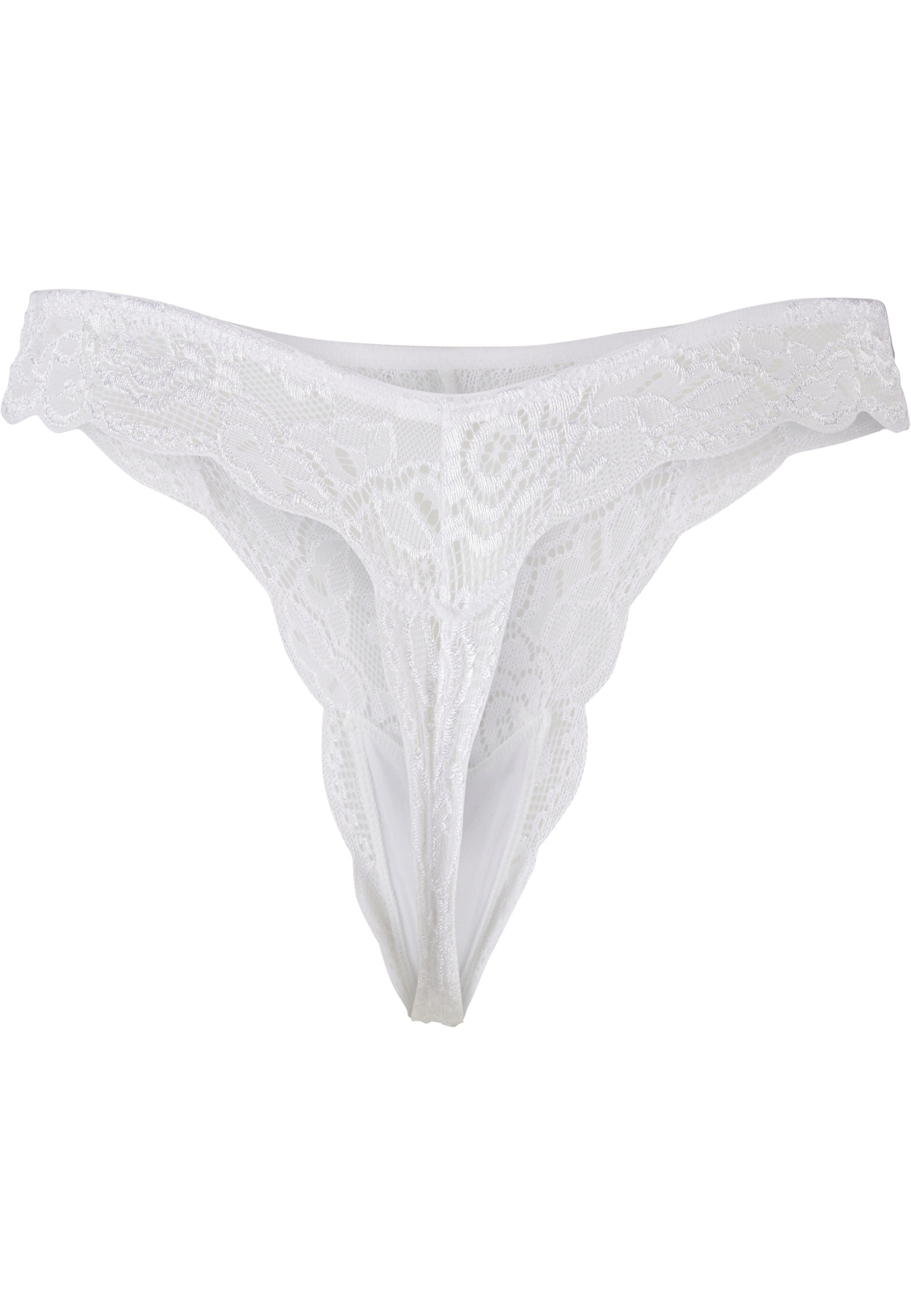 URBAN CLASSICS Panty »Urban Classics Ladies Allover Lace Tanga 2-Pack«