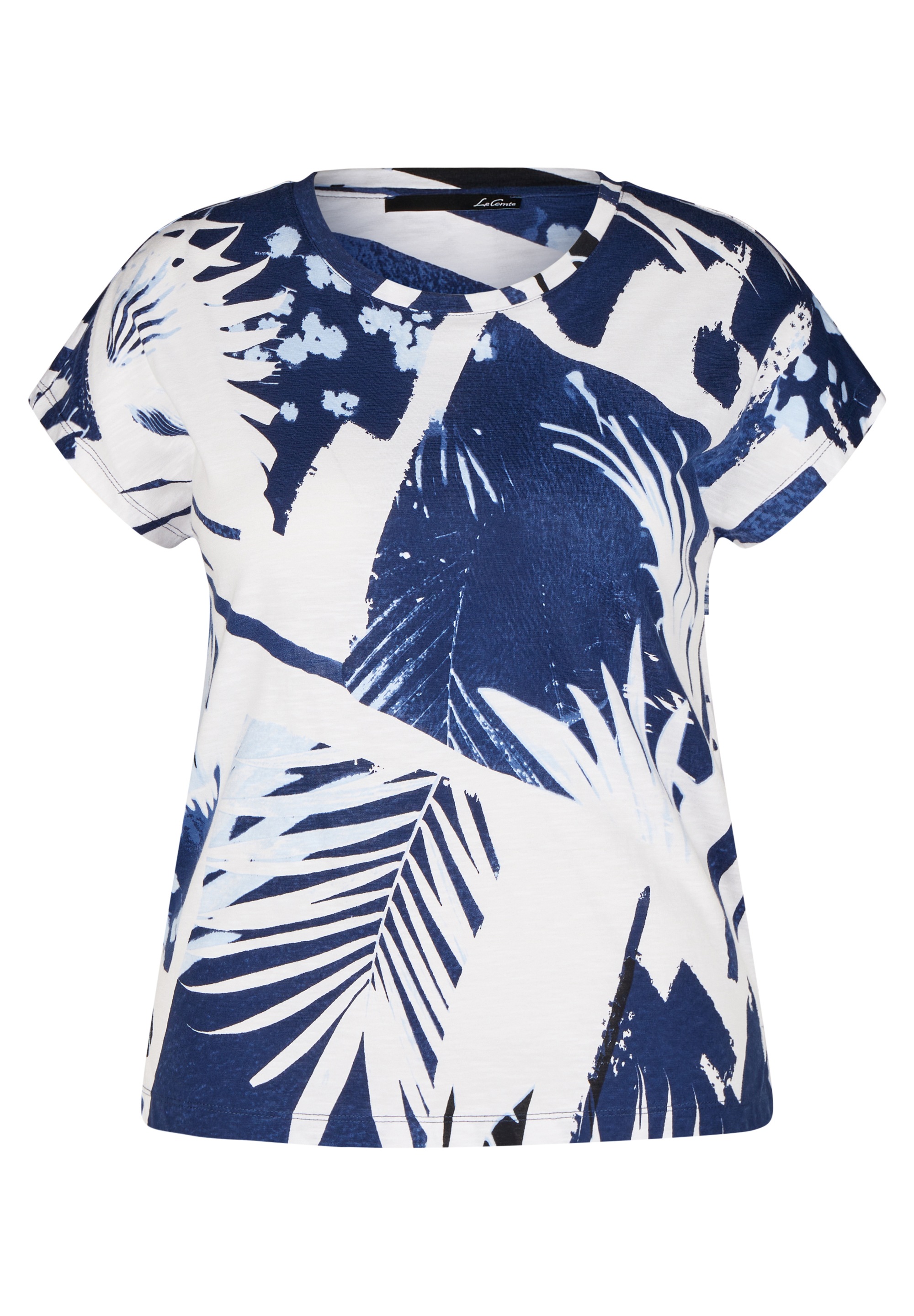 LeComte Print-Shirt »LeComte T-Shirt mit Palmenmotiv«