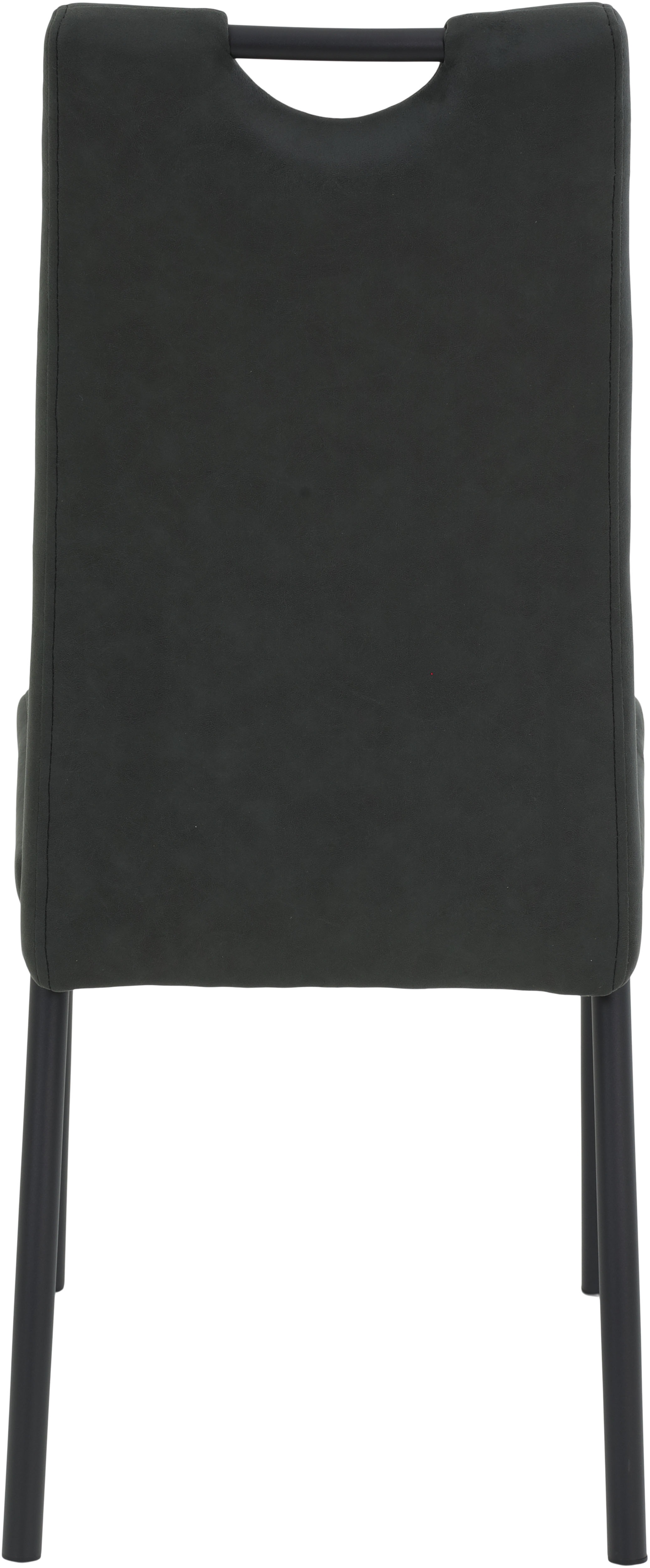 Thumbnail - HELA 4-Fußstuhl "PETRA" (Set) 1 Stk.Vierfußstuhl; Vintage Optik; mit Griff; Rundrohrgestell