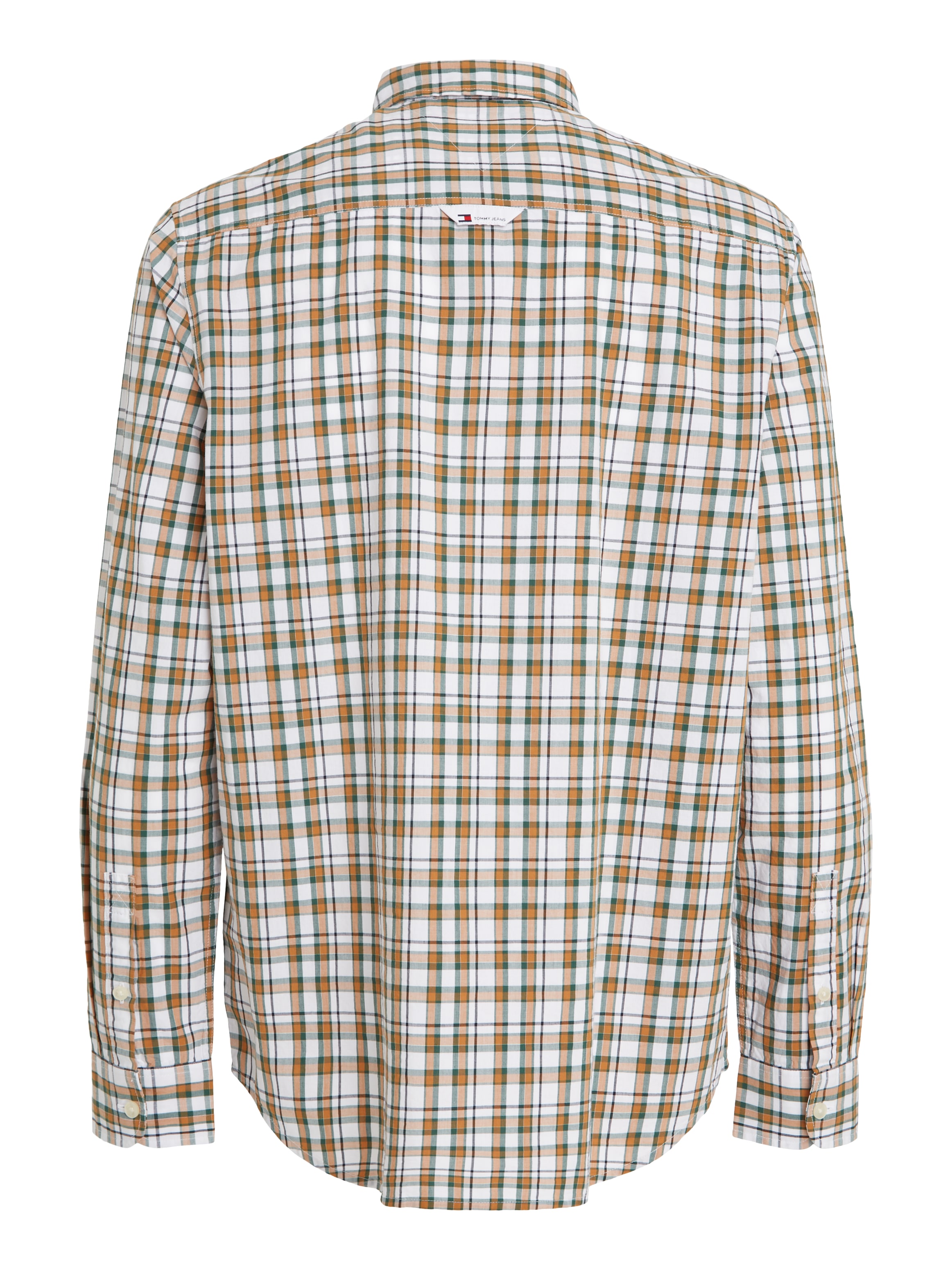 Tommy Jeans Karohemd »TJM REG ESSENTIAL CHECK SHIRT«, mit Logostickerei