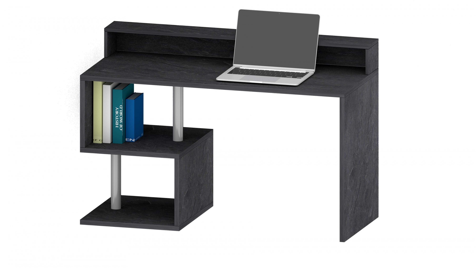 Thumbnail - Home affaire Schreibtisch "Esse, modernes Design" in verschiedenen Breiten, mit und ohne Monitoraufsatz, Made in Italy