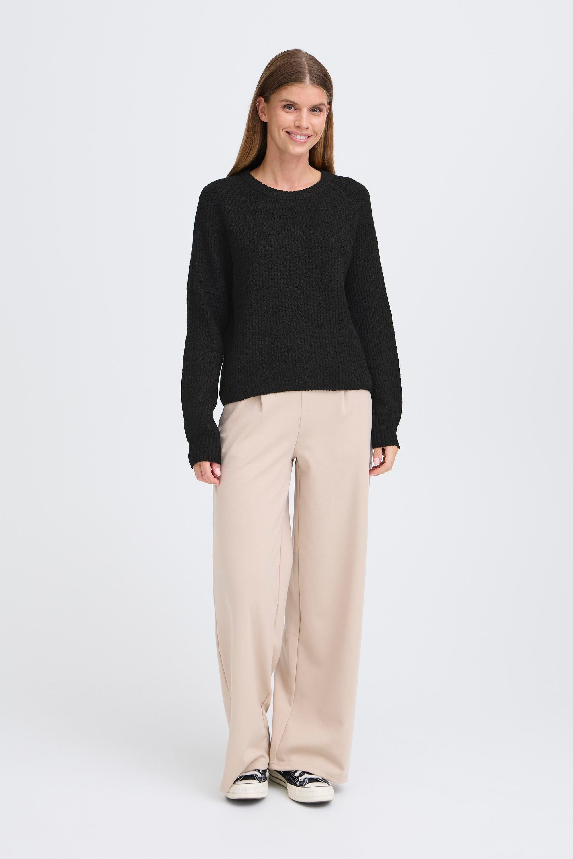 OXMO Strickfleece-Pullover »Strickpullover OXIFANSI«