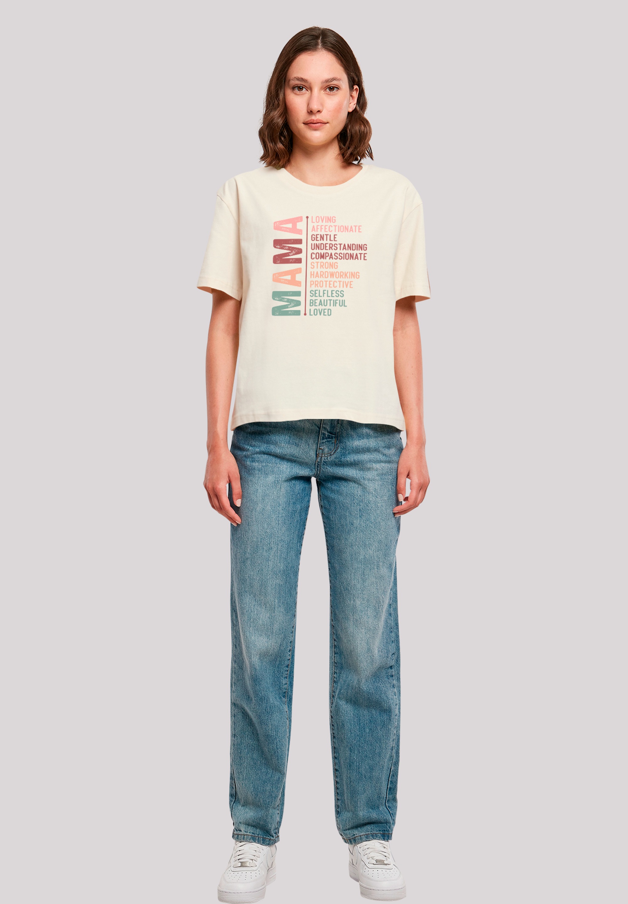 F4NT4STIC T-Shirt »Muttertag Feiern Sie die Mama«, Premium Qualität