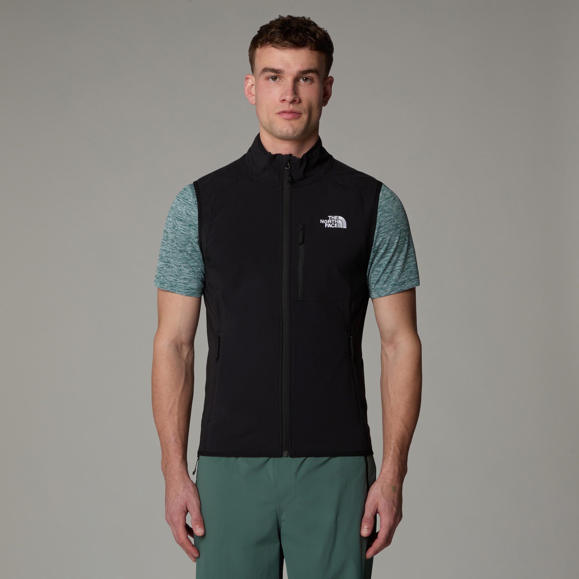 The North Face Softshellweste »Nimble Weste für Herren«, (1 tlg.)