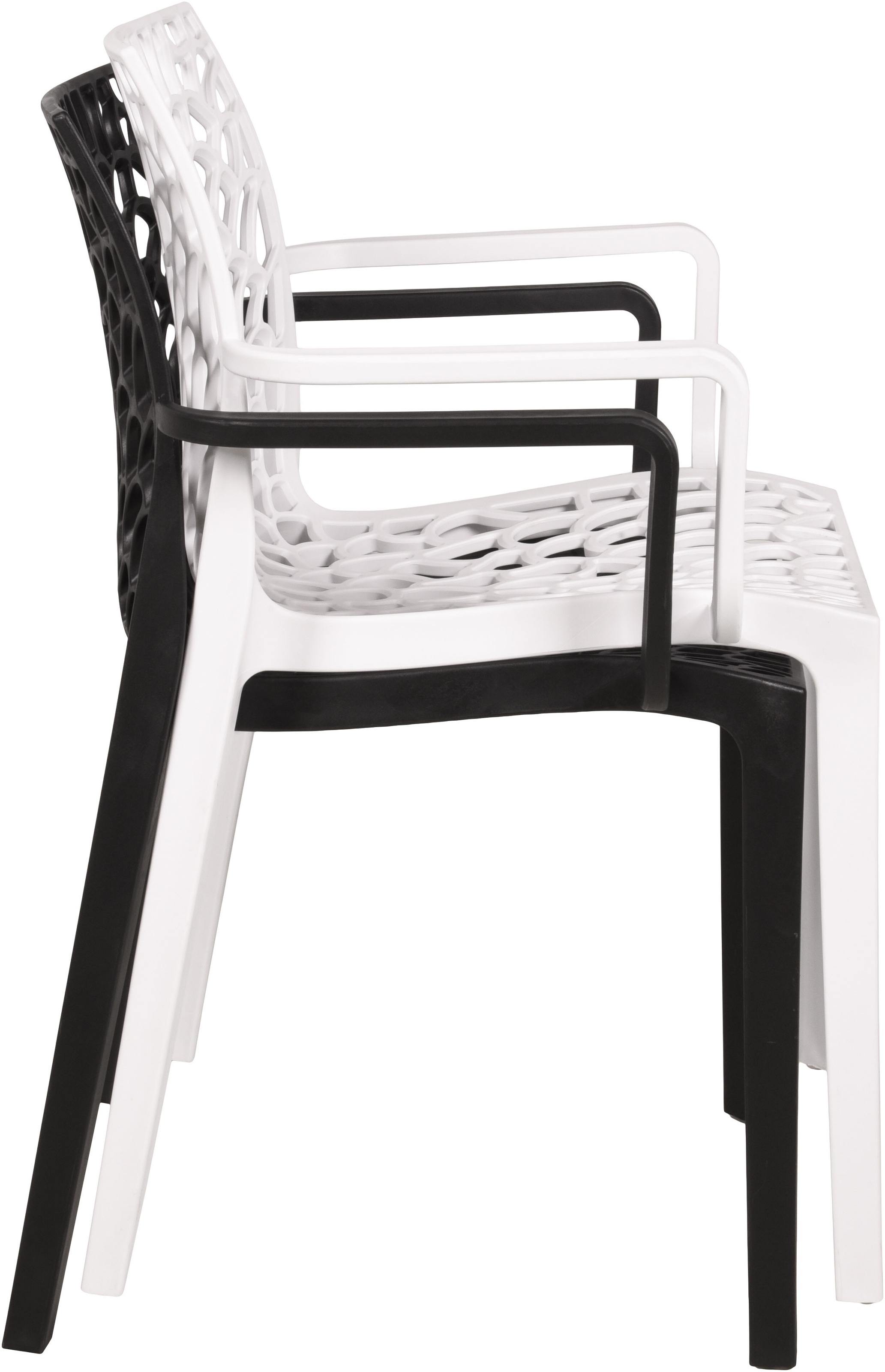 Garden Pleasure Stapelstuhl »CALVERA« (Set) 2 Stk.gefertigt ohne Verschraubungen