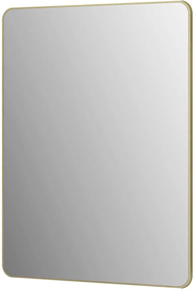 Badspiegel »Picasso gold 60x80 cm«, hochwertiger Aluminiumrahmen