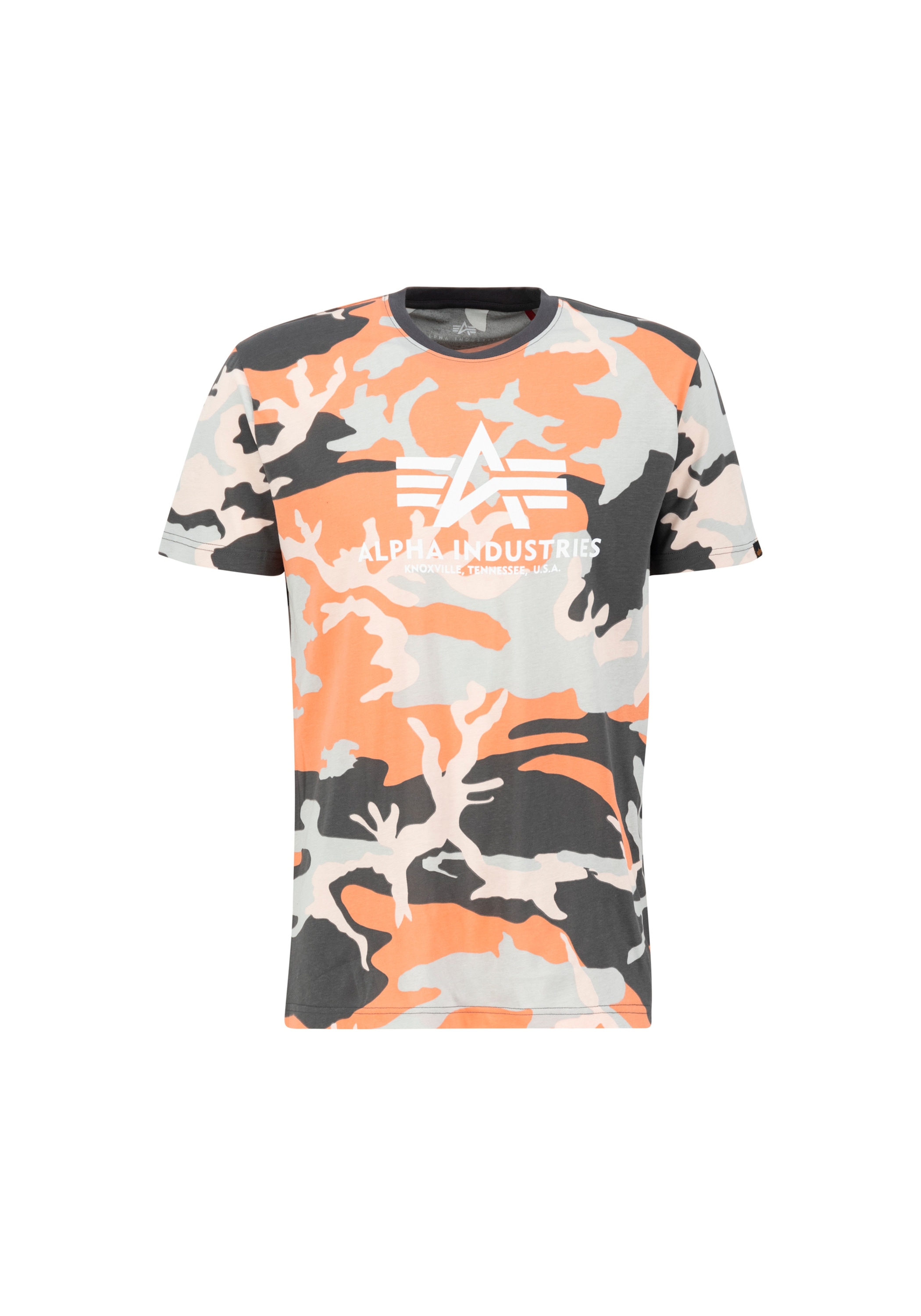 Alpha Industries T-Shirt "Alpha Industries Men - T-Shirts Basic T-Shirt Cam günstig online kaufen