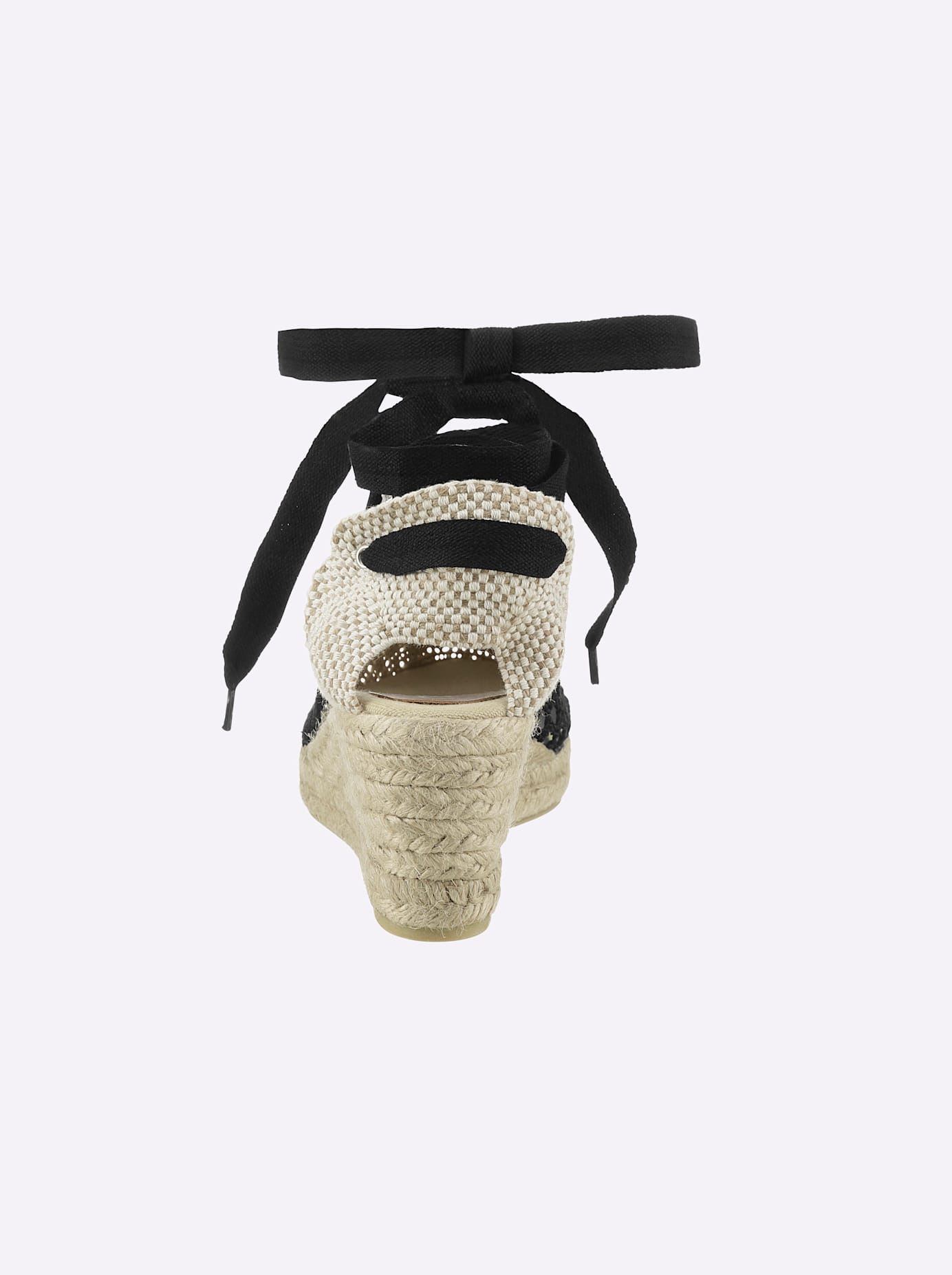 HEINE Wedge Sandal Black Size 40 3