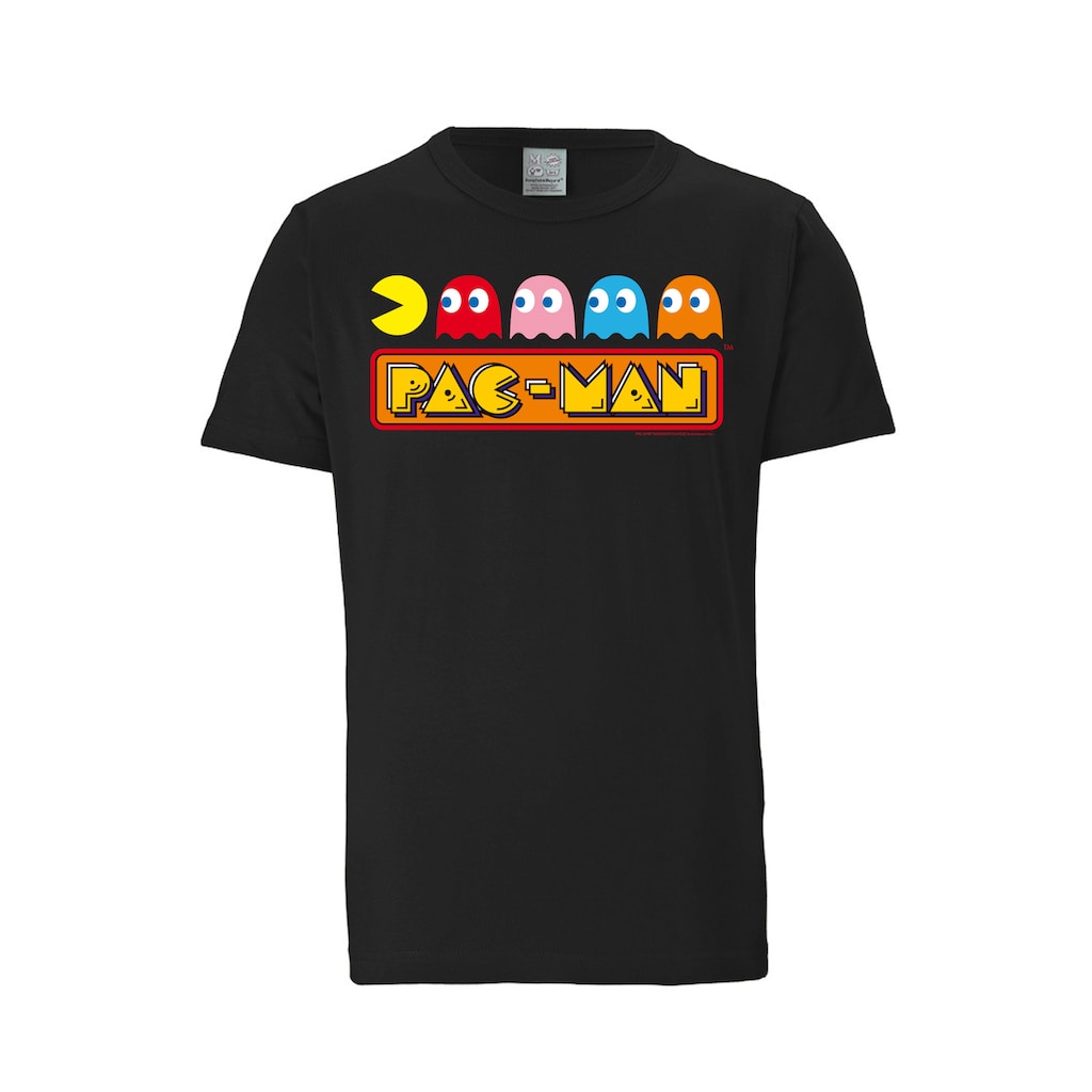 LOGOSHIRT T-Shirt »Pac-Man«, mit lizenziertem Originaldesign