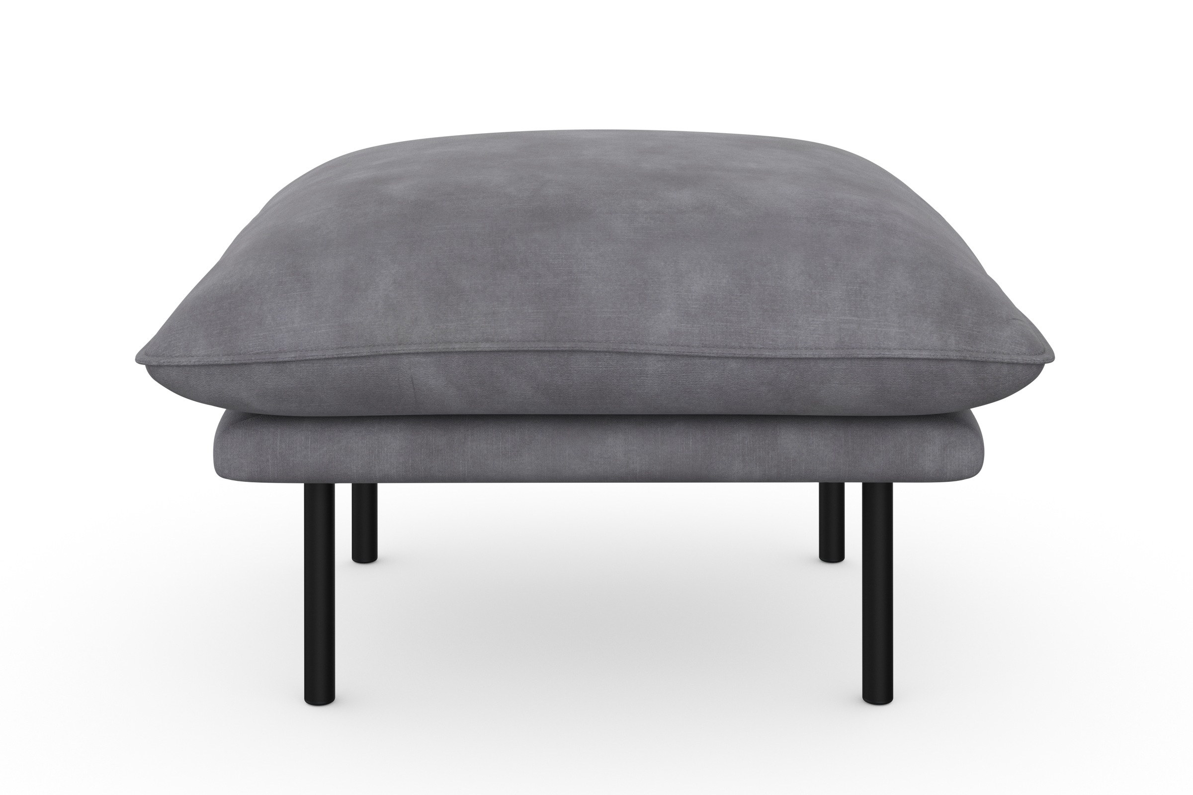 OTTO home Polsterhocker "Stine" Besonderes Design durch Kissenoptik und Ked günstig online kaufen