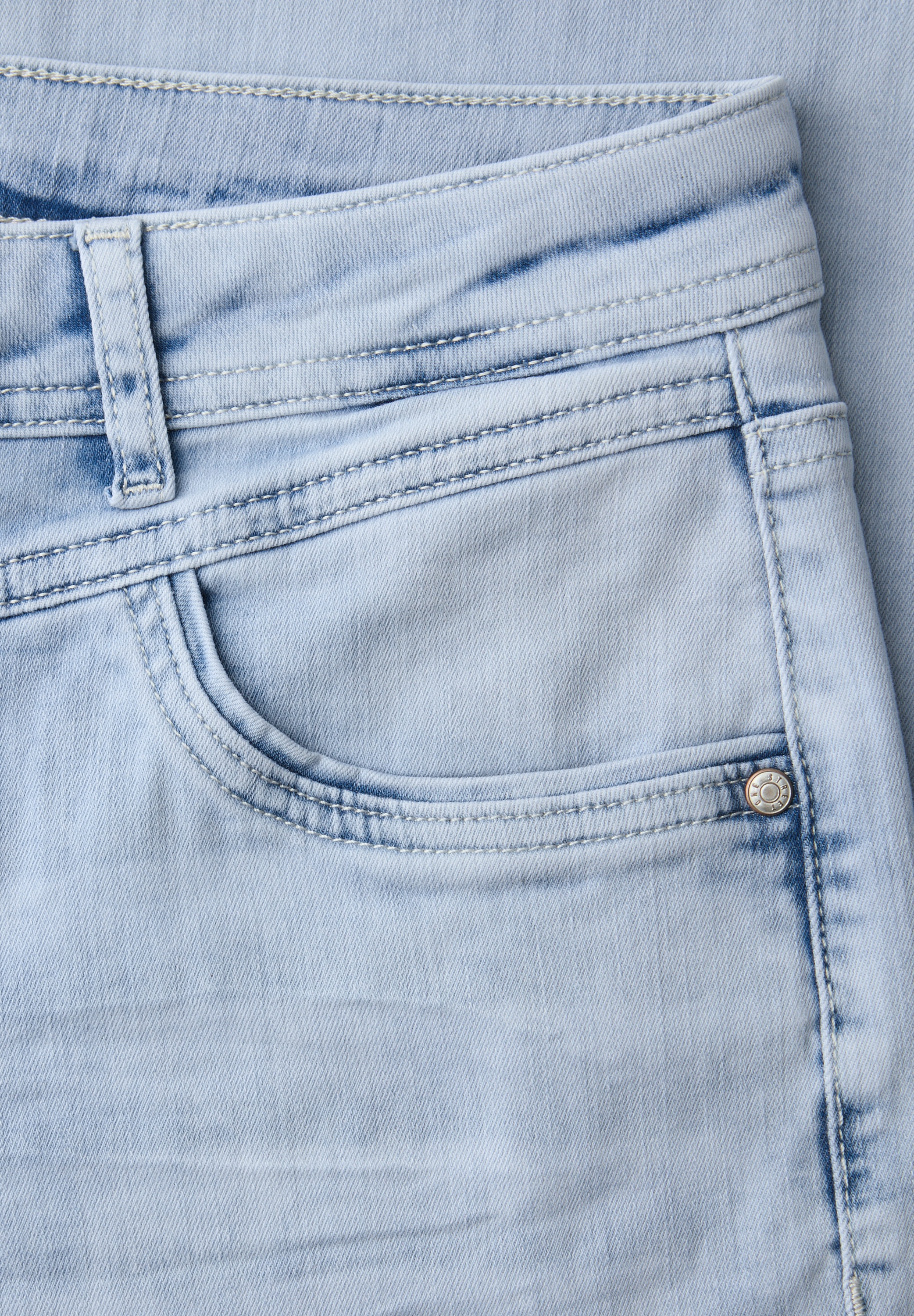 STREET ONE Comfort-fit-Jeans Middle Waist