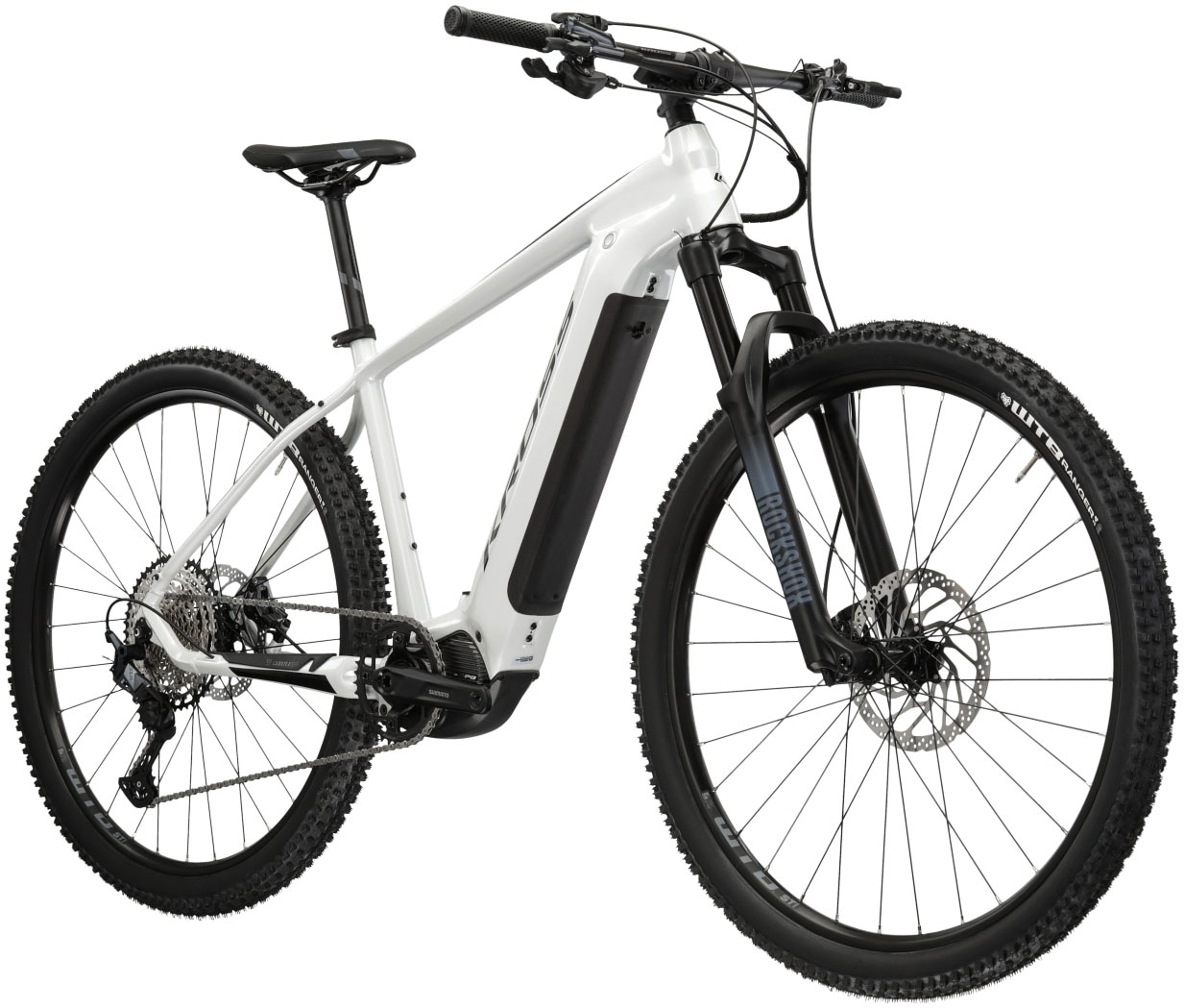 Kross E-Bike »E-MTB Level Boost 3.0 29 Zoll weiß«, 12 Gang, Shimano, DEORE SLX M7100, Mittelmotor 250 W