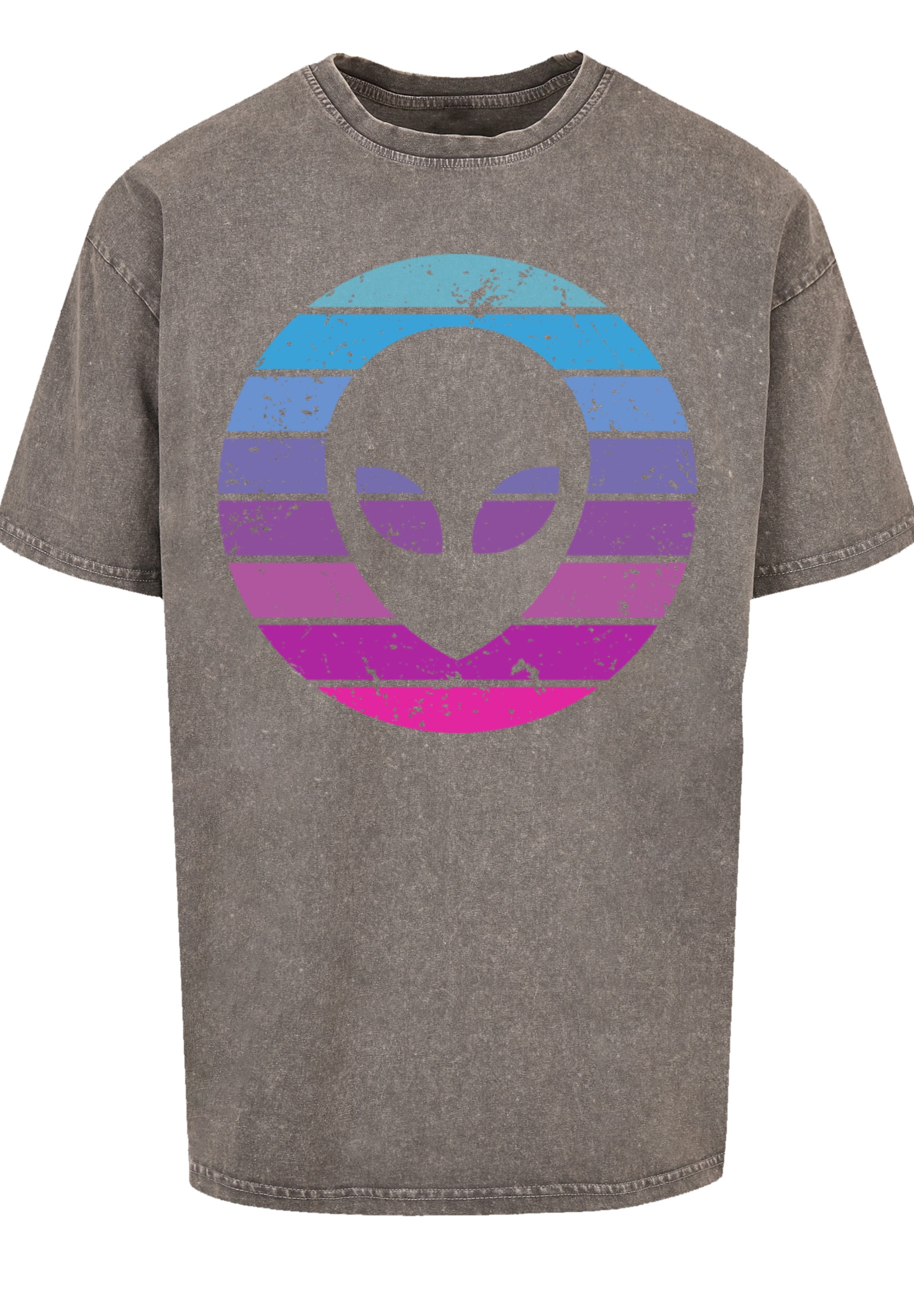 F4NT4STIC T-Shirt »Alien Kopf«, Premium Qualität