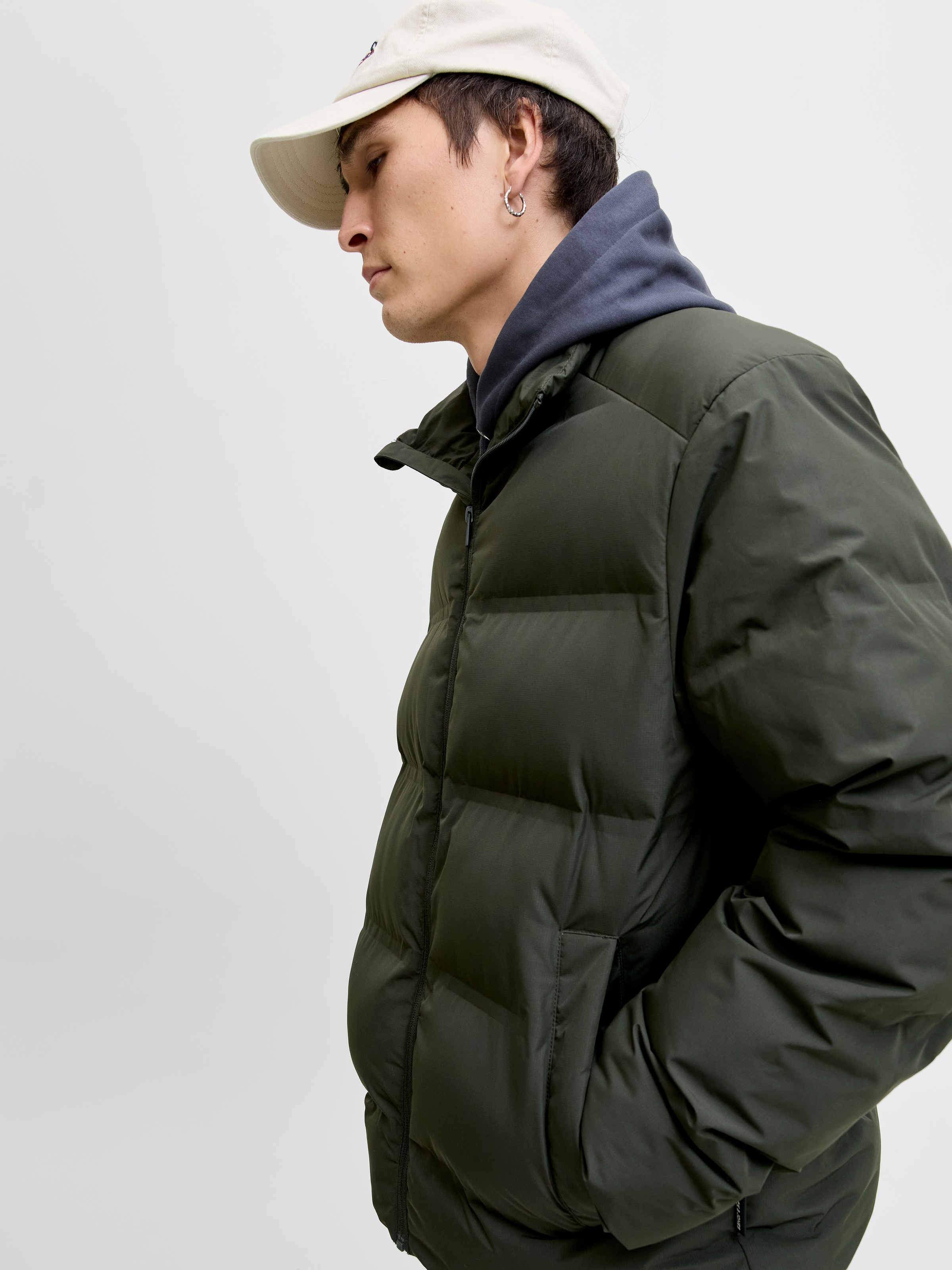 Jack & Jones Steppjacke "JJESOHO PUFFER COLLAR SN", ohne Kapuze günstig online kaufen