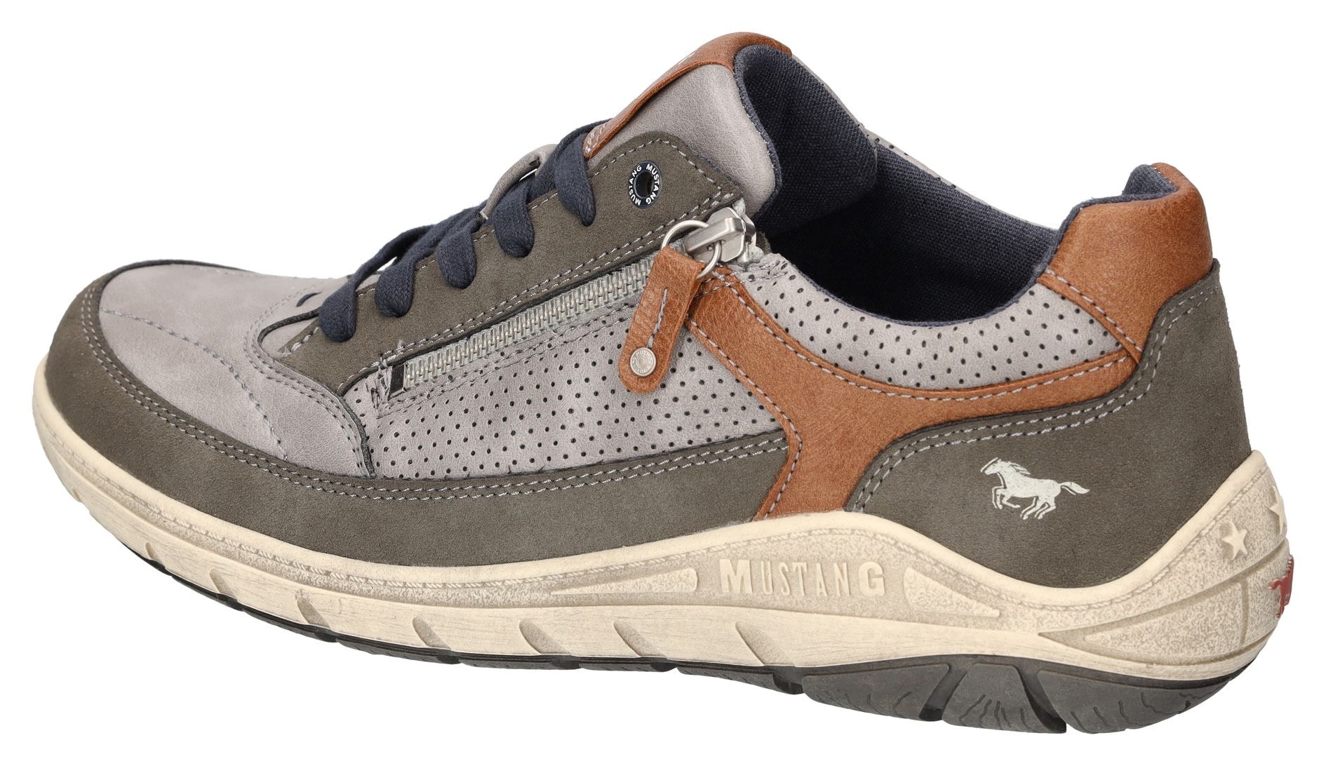 Mustang Shoes Sneaker, Schnürschuh, Freizeitschuh mit Perforation