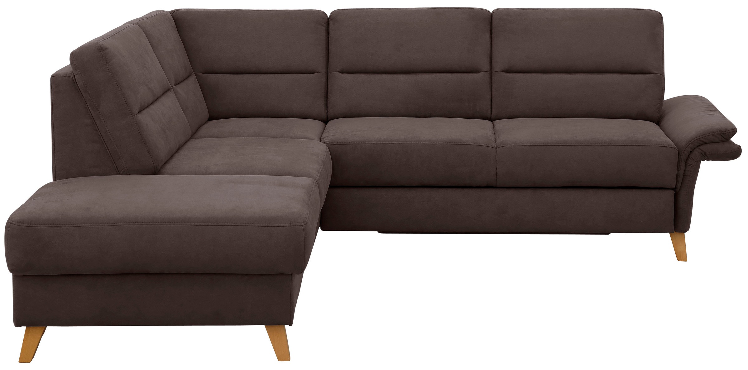 Home affaire Ecksofa "Westerland L-Form" Federkern-Polsterung, wahlweise mi günstig online kaufen