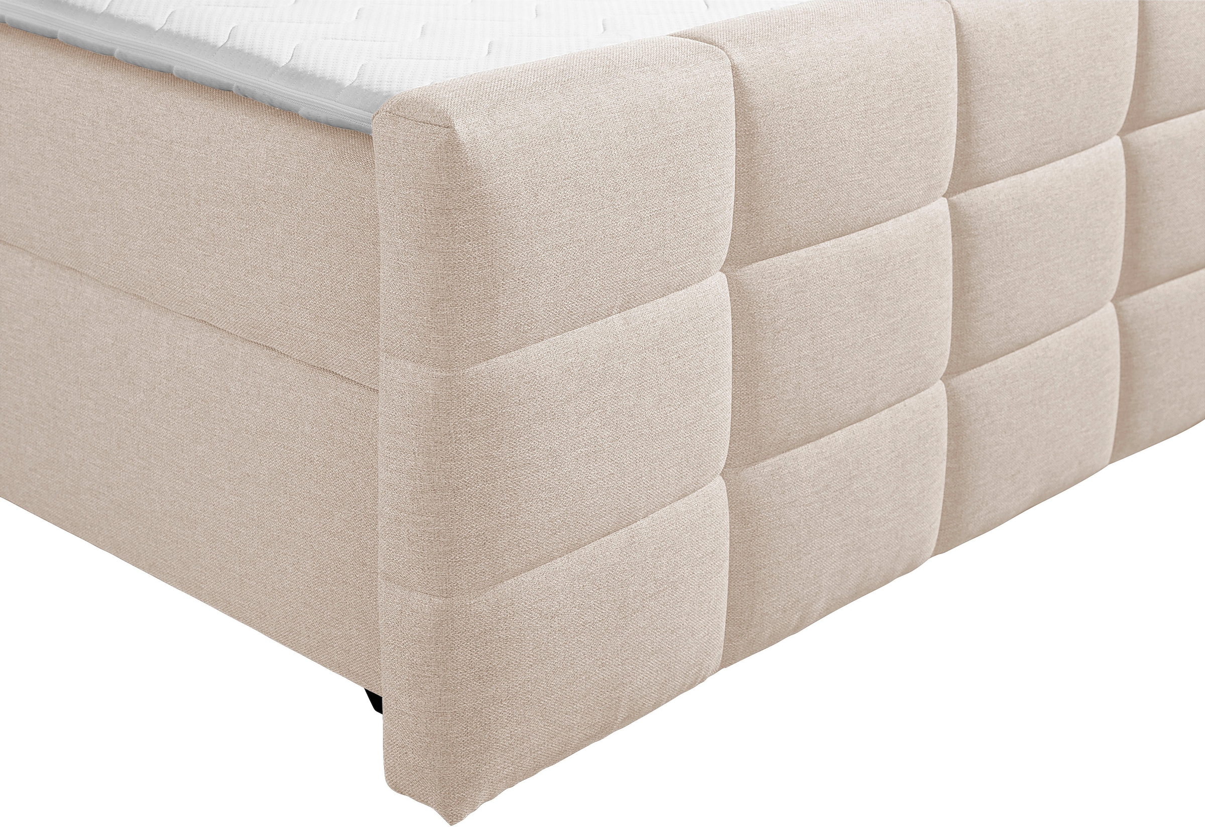 Home affaire Boxbett Boxbett mit Bettkasten und Fußteil, inkl. Topper