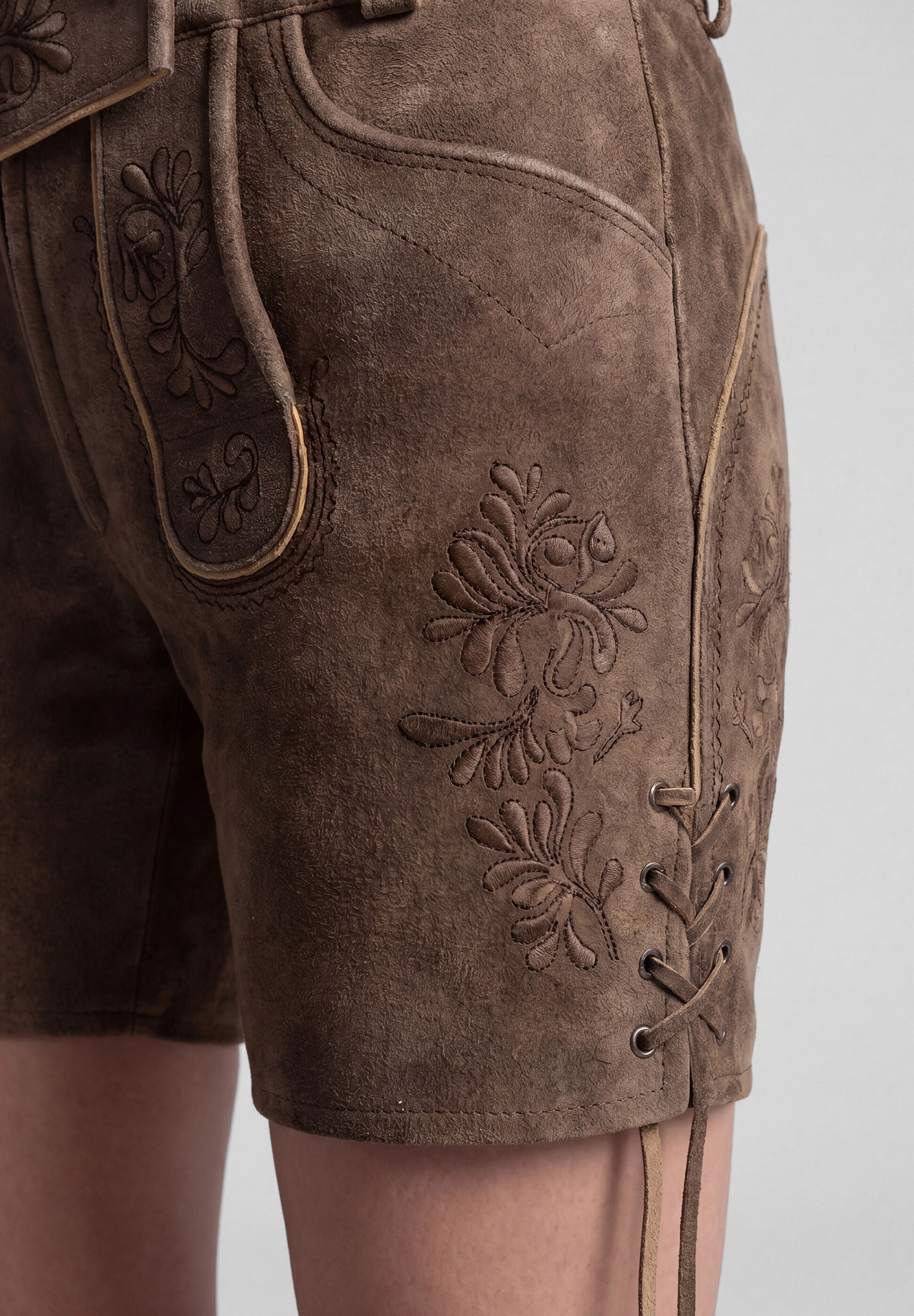 Spieth & Wensky Lederhose »Barbie«  mit Stickereien