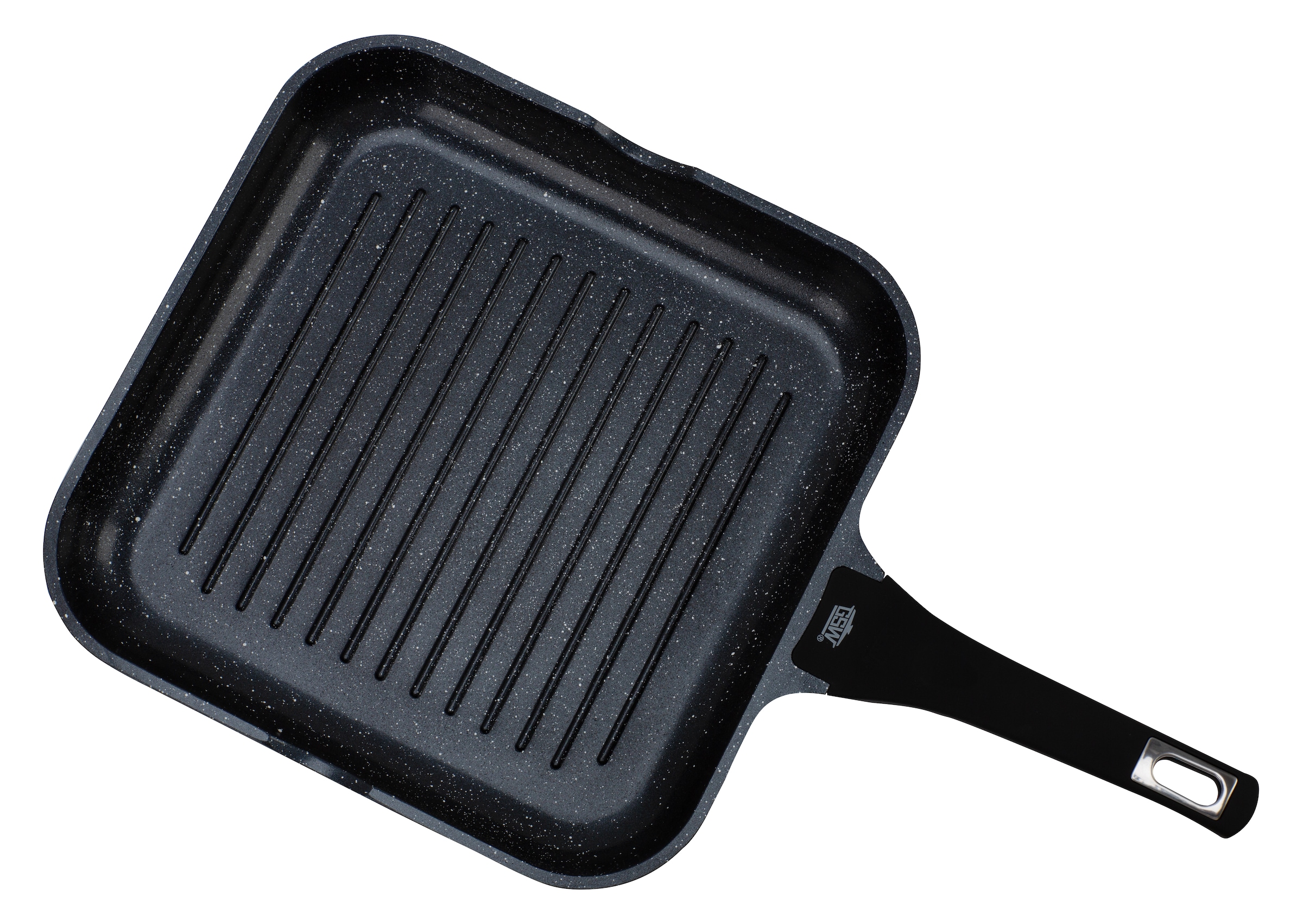 GSW Grillpfanne »Titanium Granit Advanced«, Aluminiumguss, (1 tlg.), Grillpfanne aus Aluminium-Guss mit Antihaft-Versiegelung