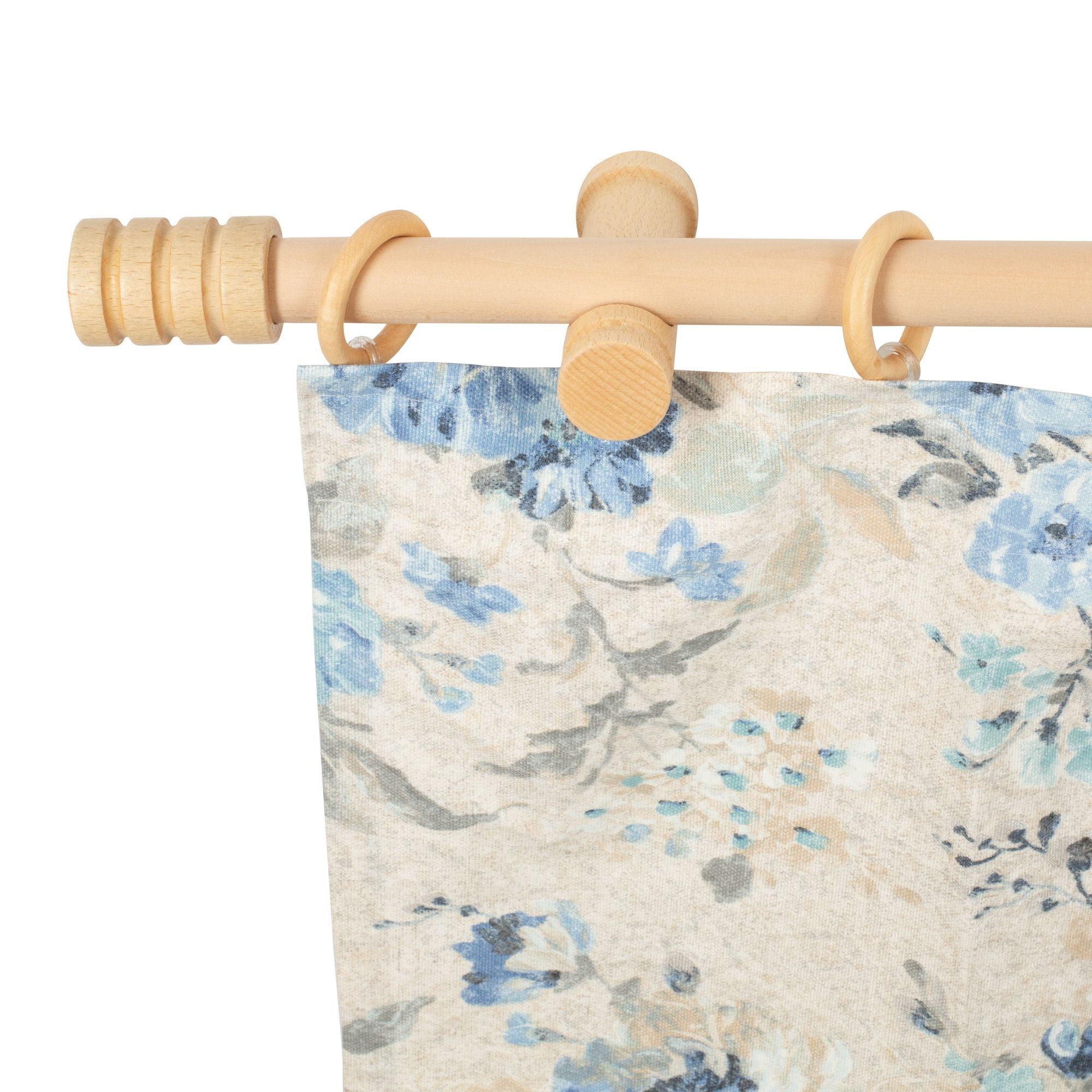 SN DECO GROUP Gardinenstange "Pisa" 1 läufig-läufig Fixmaß 28 mm, Holz, ver günstig online kaufen