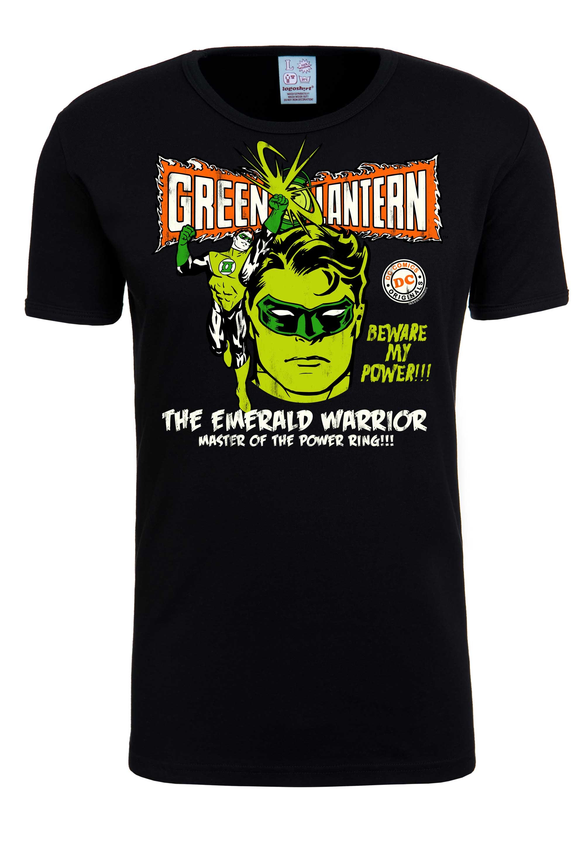 LOGOSHIRT T-Shirt »Green Lantern«, mit lizenziertem Originaldesign