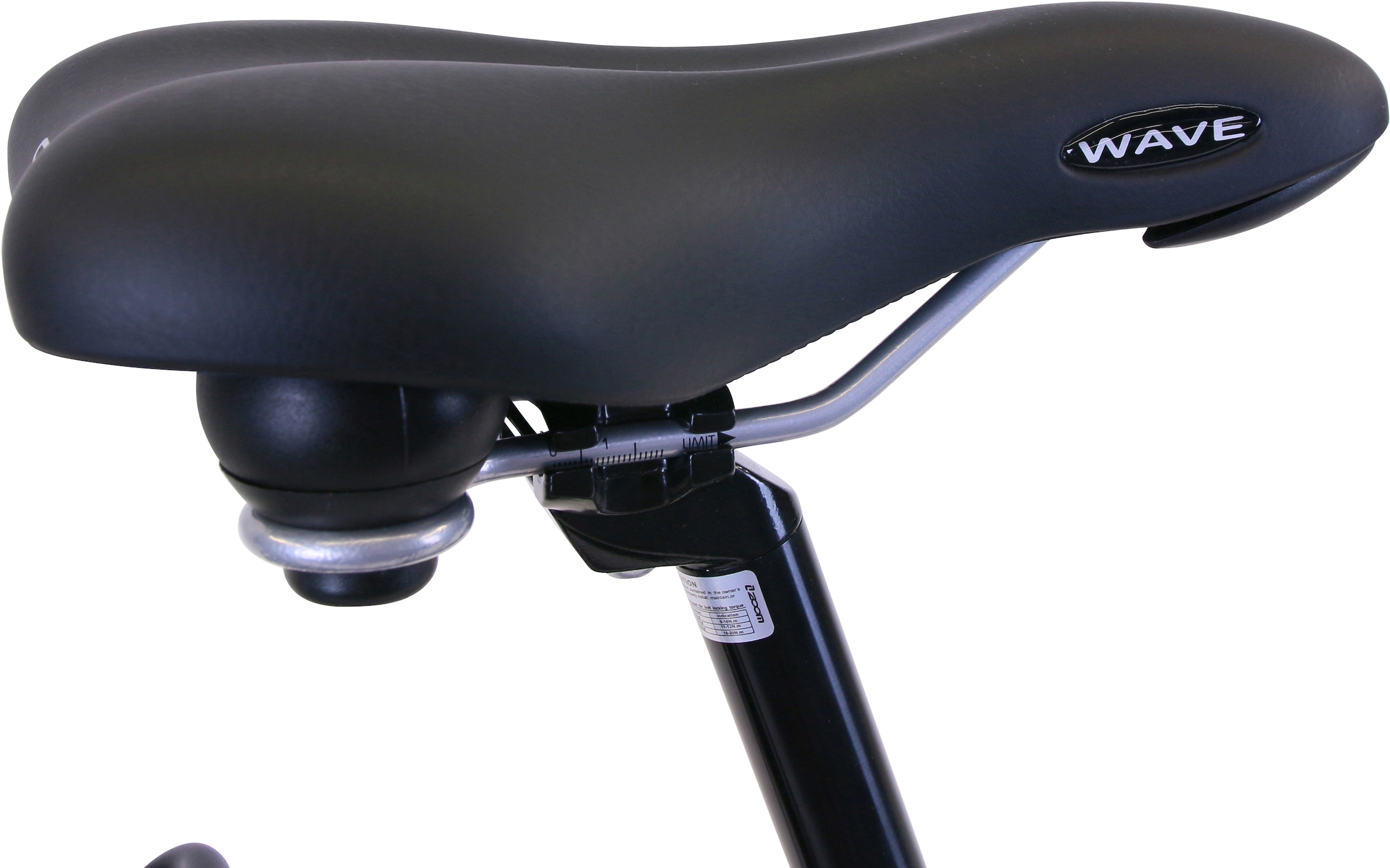 HAWK Bikes Trekkingrad »Trekking Lady Premium Black«, 24 Gang, microSHIFT, für Damen und Herren