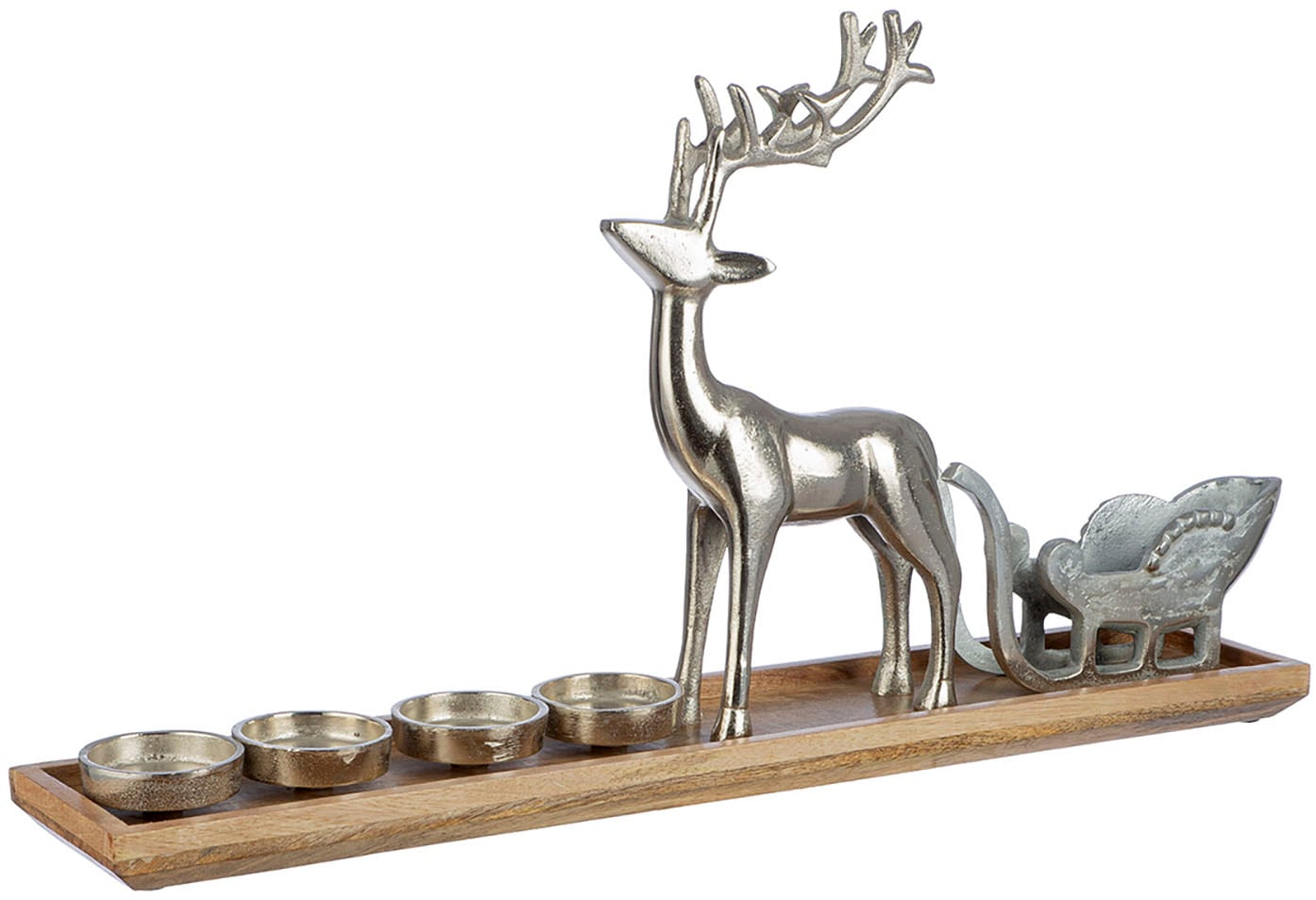 GILDE Kerzenständer "Adventsleuchter 4flm., H.37 cm", (1 St.) günstig online kaufen