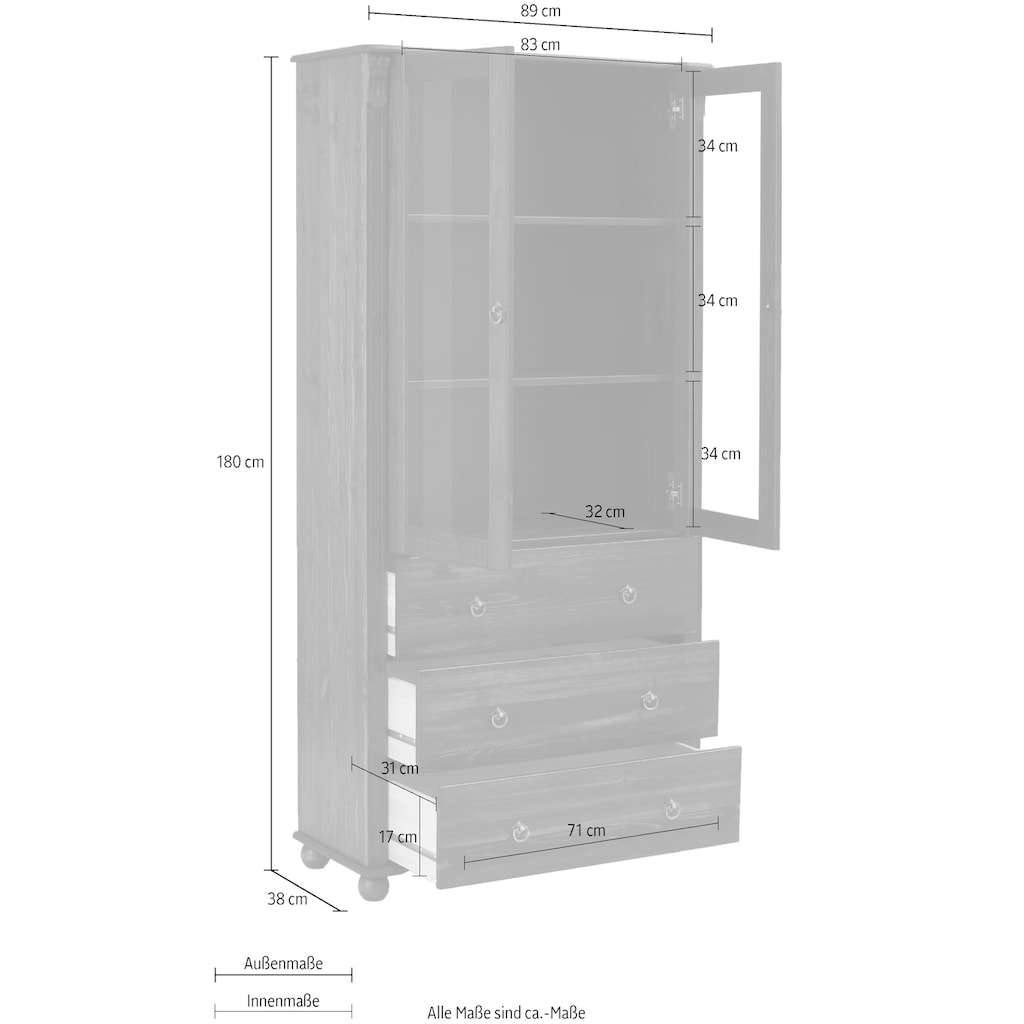 Home affaire Vitrine »Ferrera«