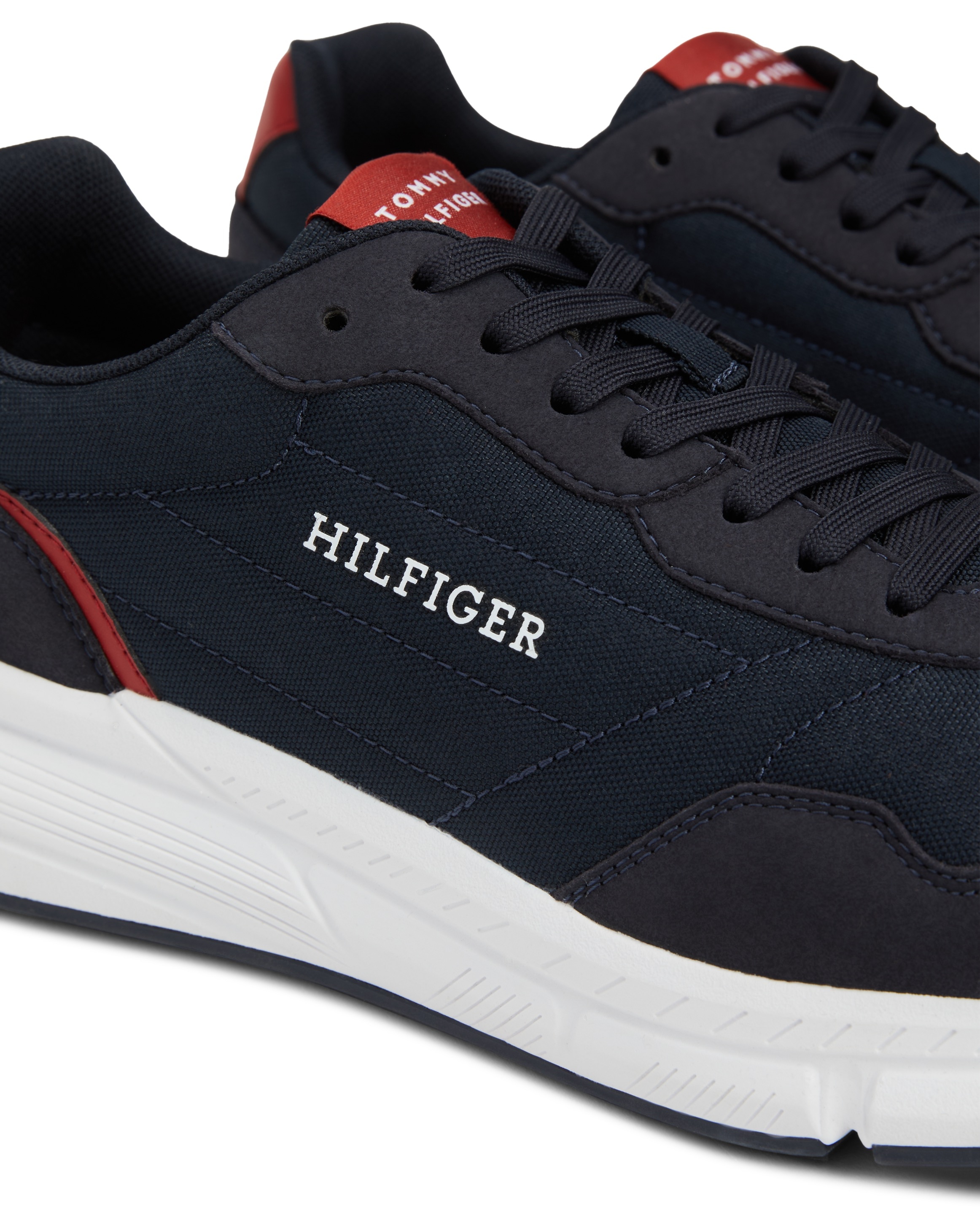 Tommy Hilfiger Sneaker "FASTON MIX ESS", Freizeitschuh, Halbschuh, Schnürsc günstig online kaufen