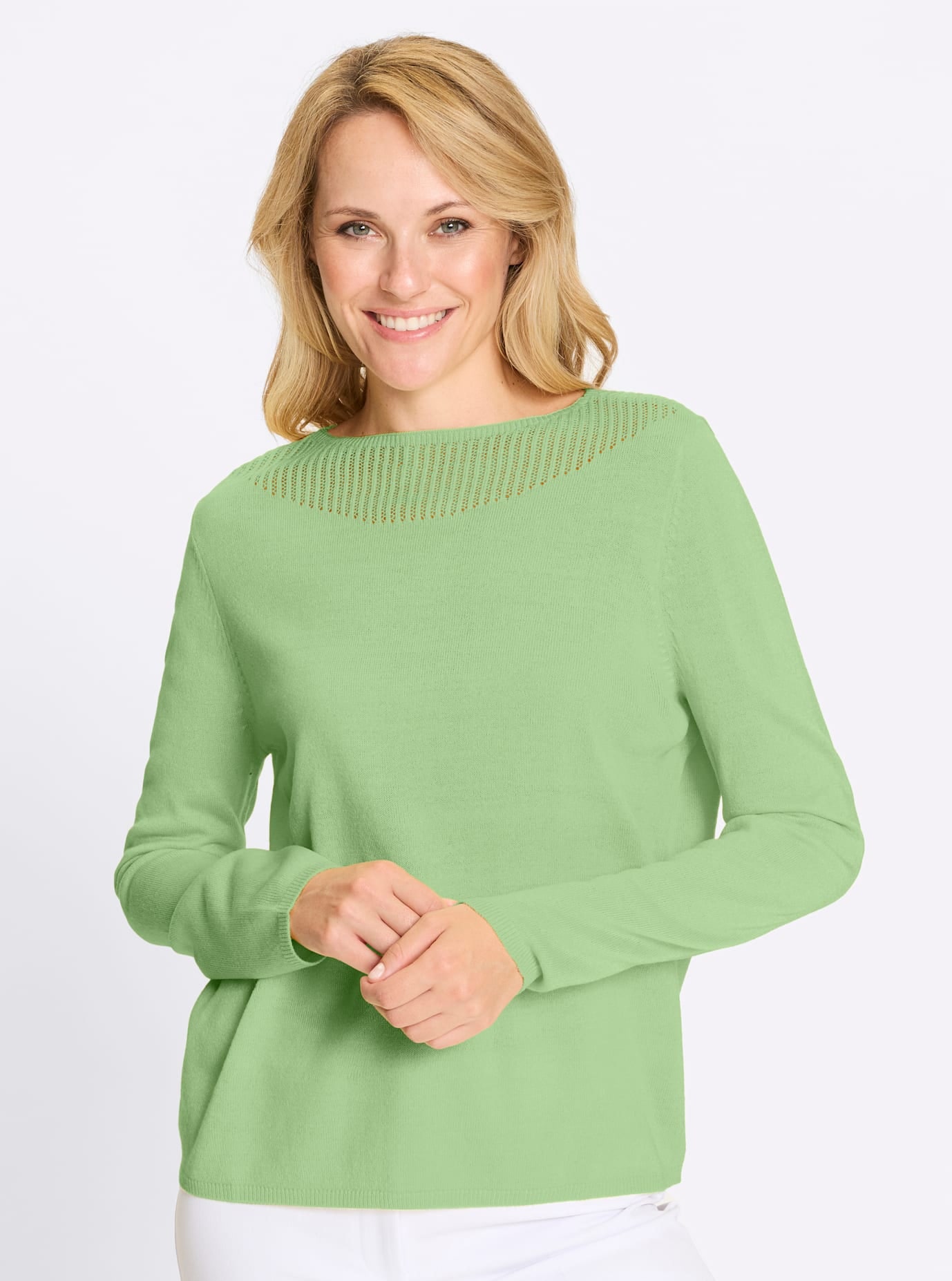 Classic Basics Strickpullover "Langarm-Pullover" günstig online kaufen