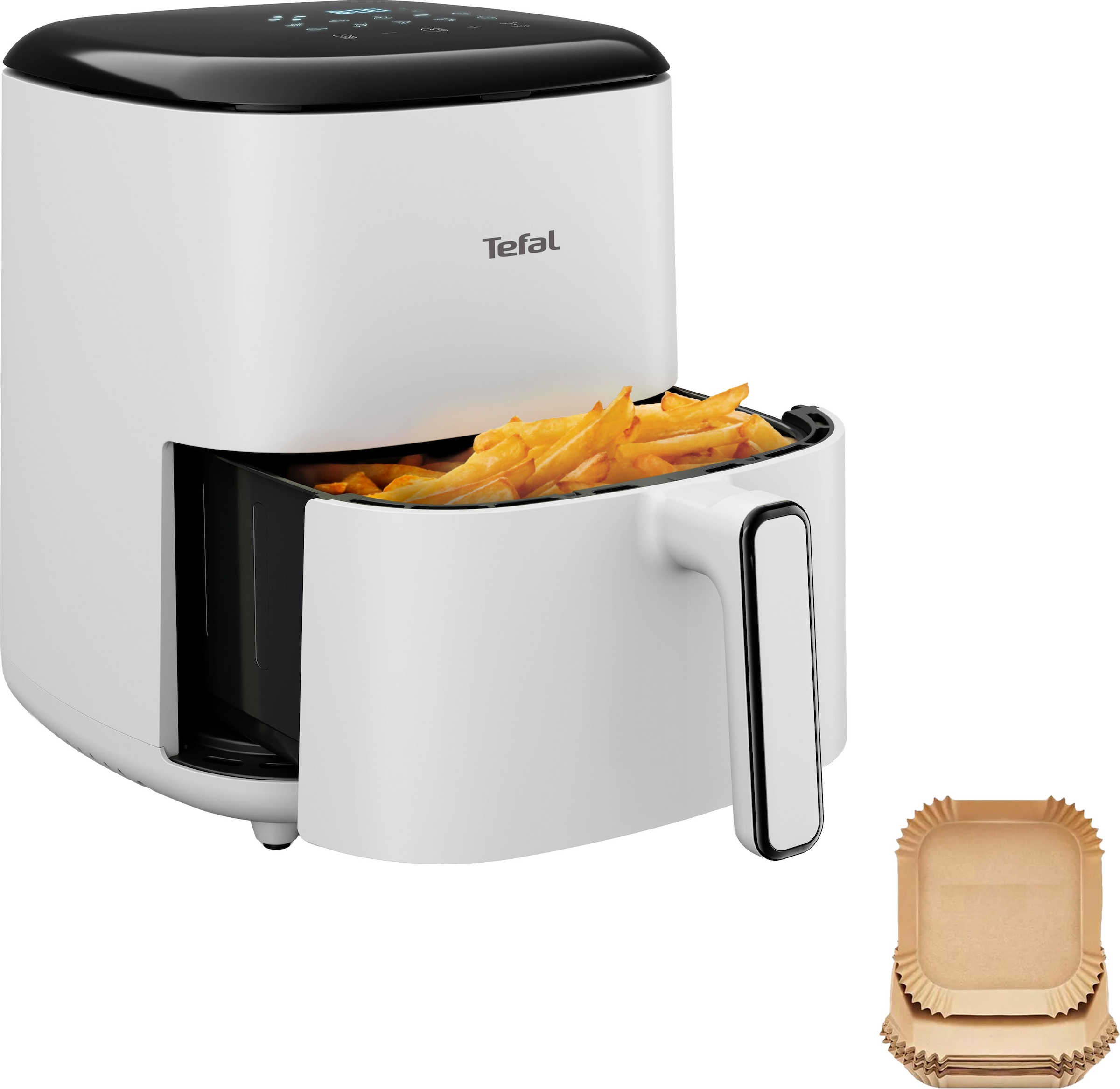 Tefal Heißluftfritteuse »Easy Fry Pop« 5 L, 1 kg, 10 automatische Programme, inkl. 35 Backpapierblätter