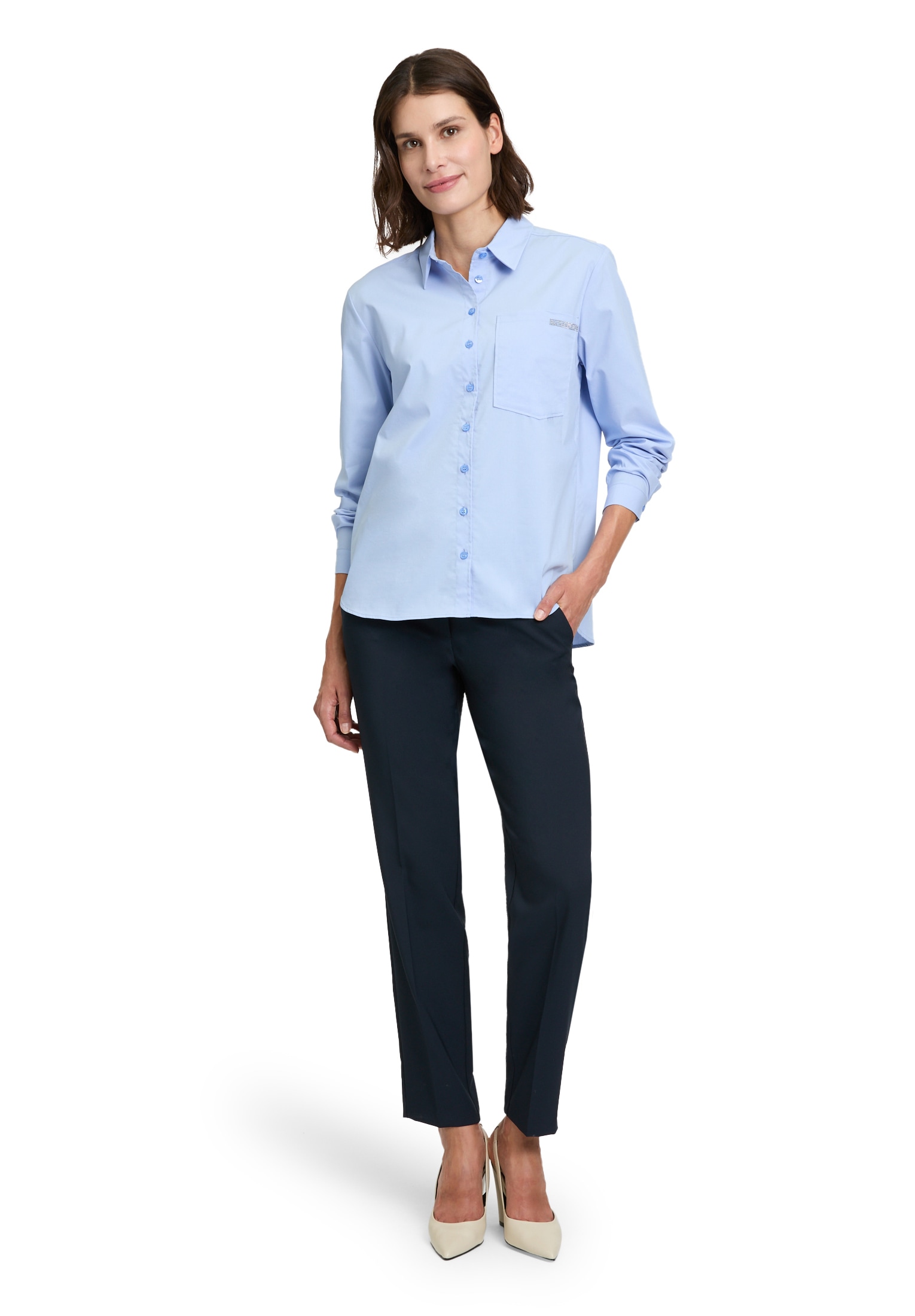 Betty Barclay Hemdbluse »Betty Barclay Damen Hemdbluse mit Kragen«