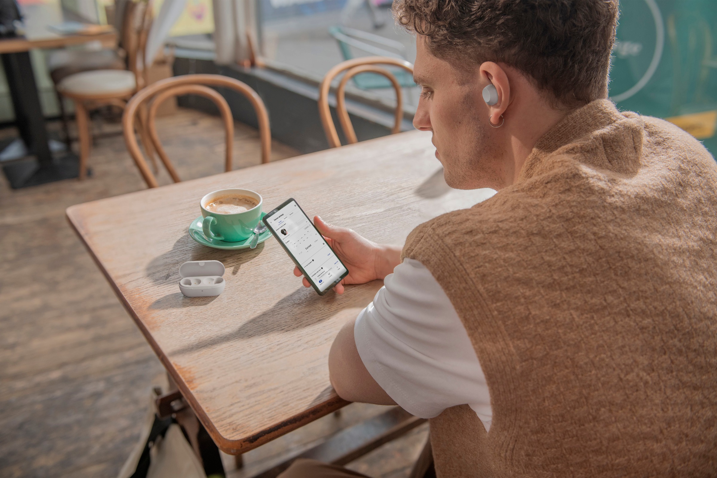 Sony In-Ear-Kopfhörer »WF-C710N«, Bluetooth-A2DP Bluetooth-AVRCP Bluetooth (Audio Video Remote Control Profile)-HFP-HSP, Active Noise Cancelling (ANC)-Freisprechfunktion-Multi-Point-Verbindung-Rauschunterdrückung-Sprachsteuerung