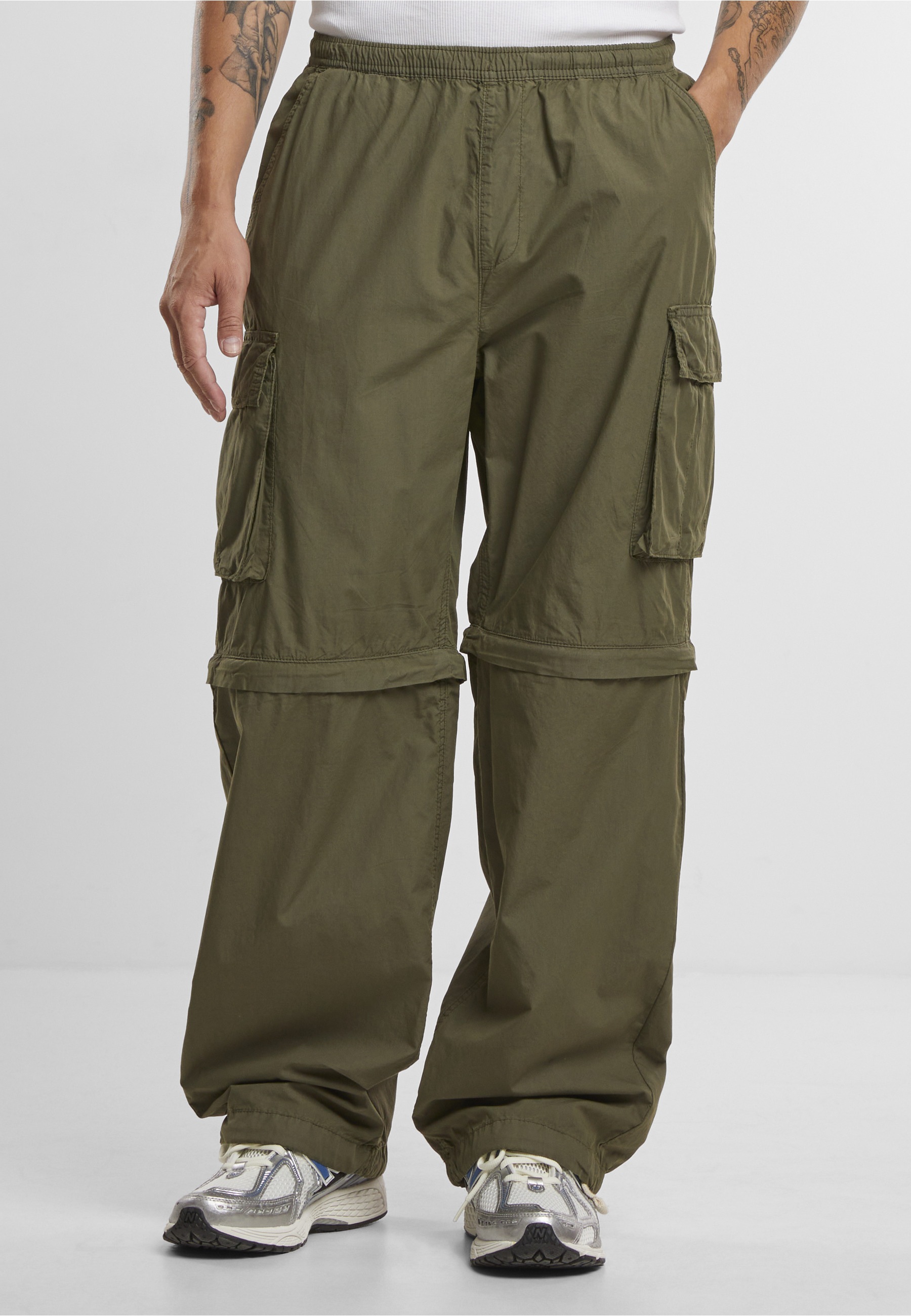 URBAN CLASSICS Cargohose »Urban Classics Herren Zip Away Pants«