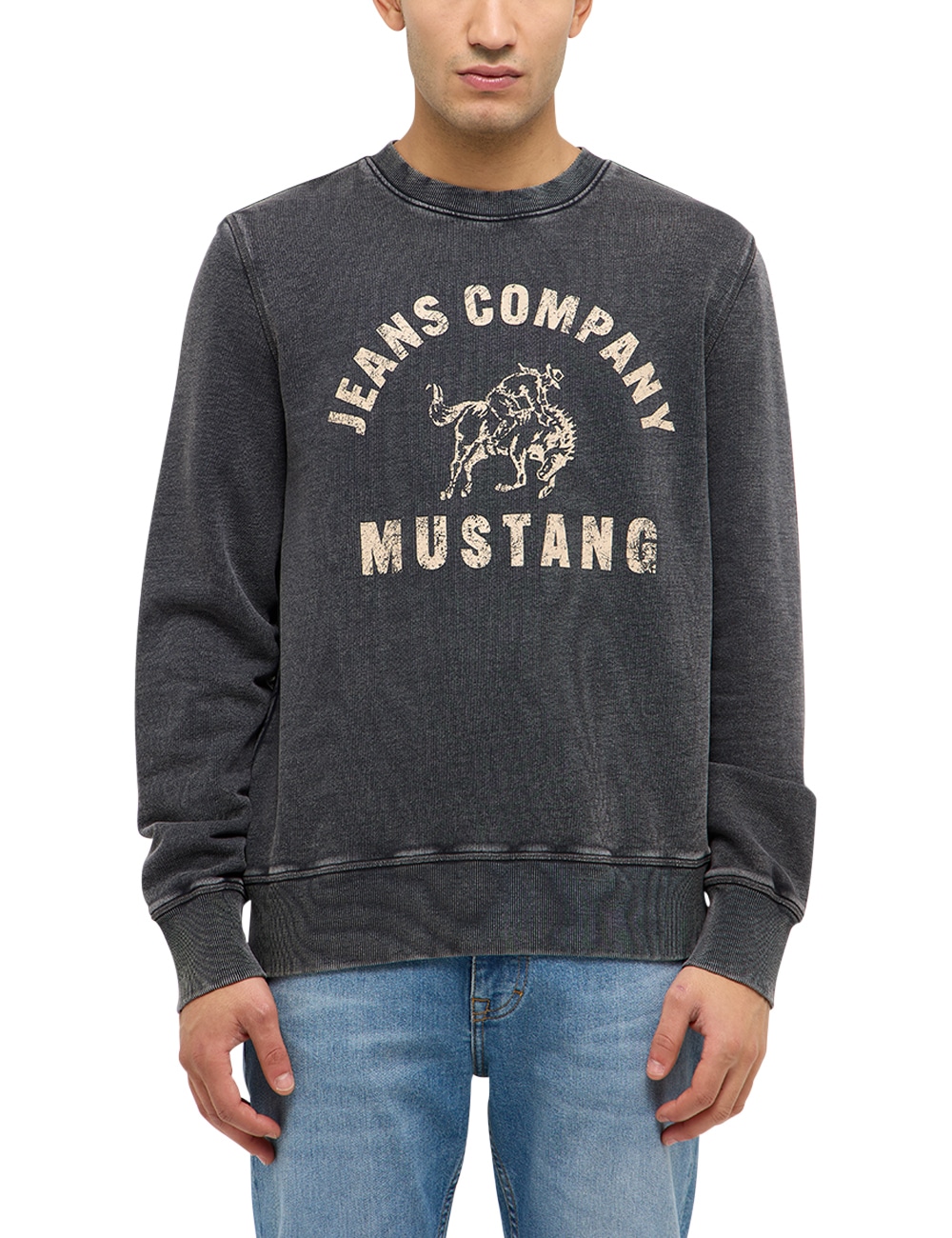 MUSTANG Sweatshirt "Herren Style Clio" günstig online kaufen