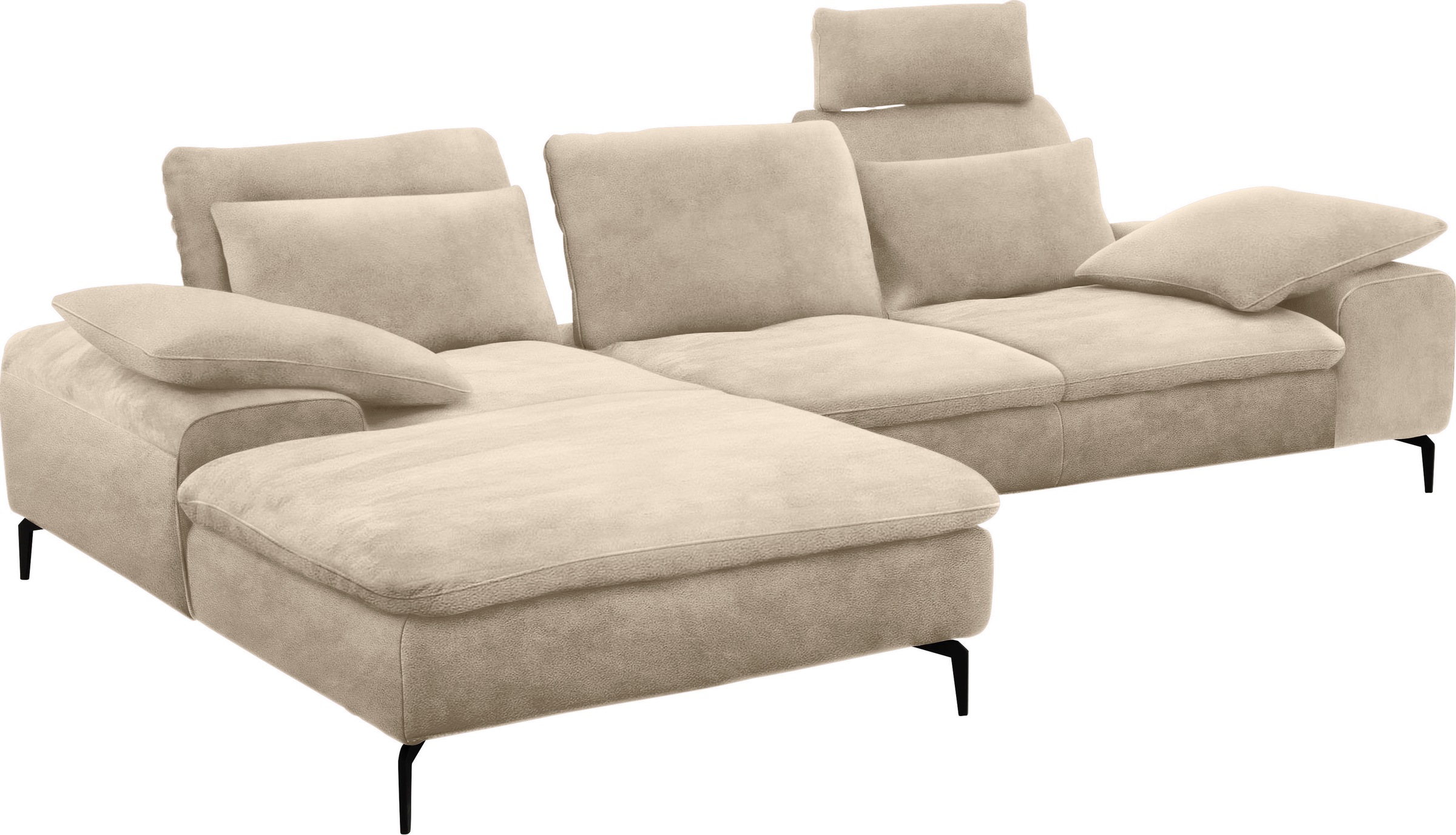 W.SCHILLIG Ecksofa "valentinoo, Designsofa, bequem, elegant und zeitlos, L- günstig online kaufen