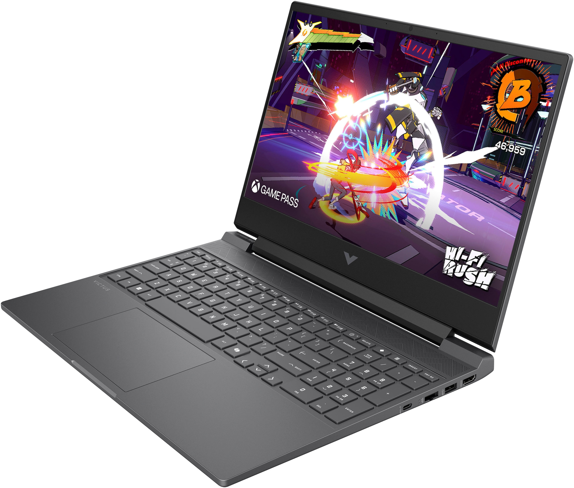 HP Gaming-Notebook »Victus 15-fa2053ng«, 39,6 cm, / 15,6 Zoll, Intel, Core i5, GeForce RTX 5050, 512 GB SSD