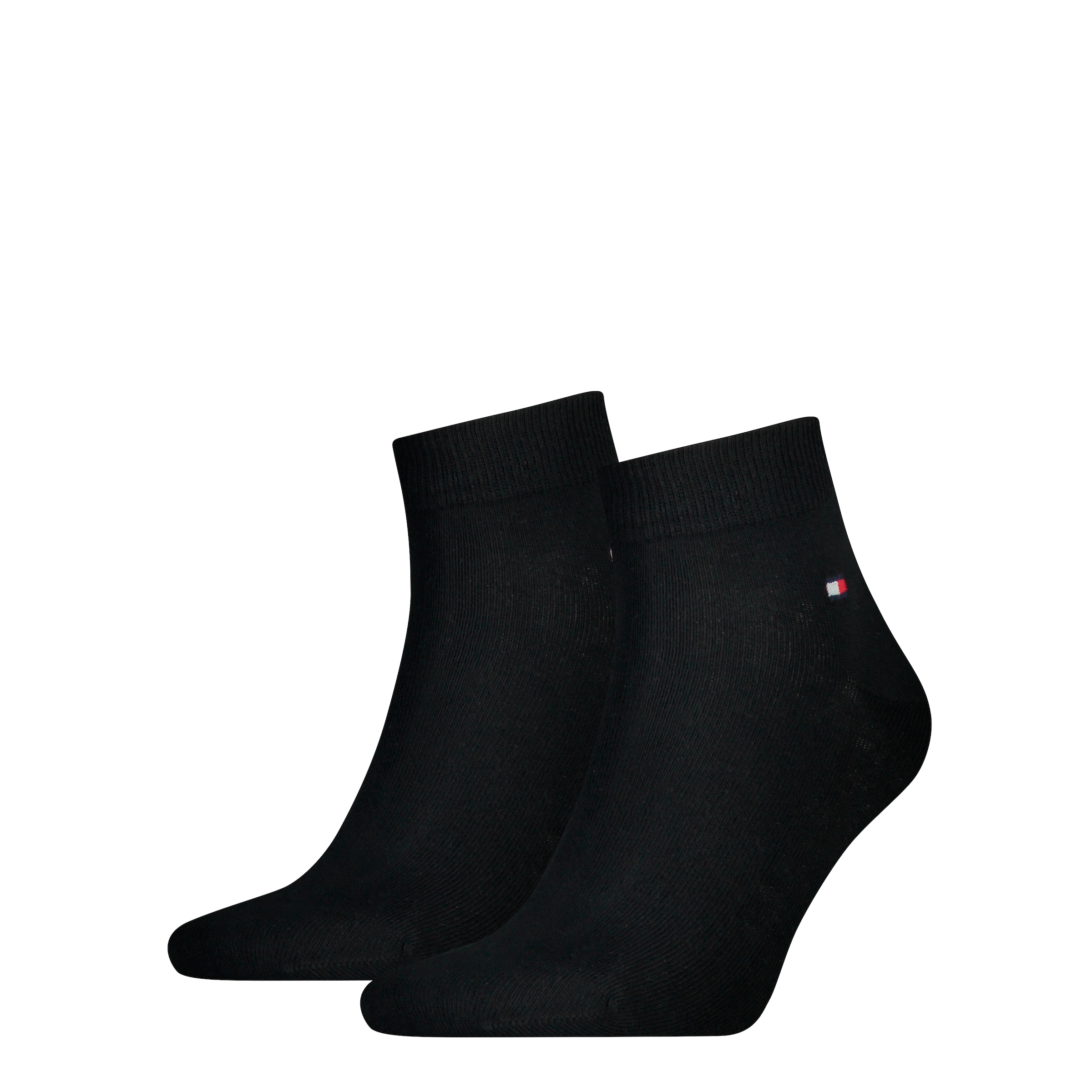 Tommy Hilfiger Kurzsocken »TH MEN QUARTER 6P« 6 Paar,  weicher, elastischer Rippenbund, klassisches Tommy Hilfiger Logo