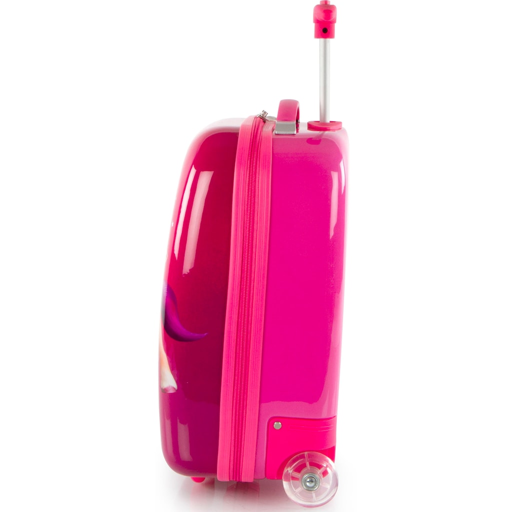 Heys Kinderkoffer »My Little Pony pink, 46 cm«, 2 Rollen, Kindertrolley Kinderreisegepäck Handgepäck-Koffer