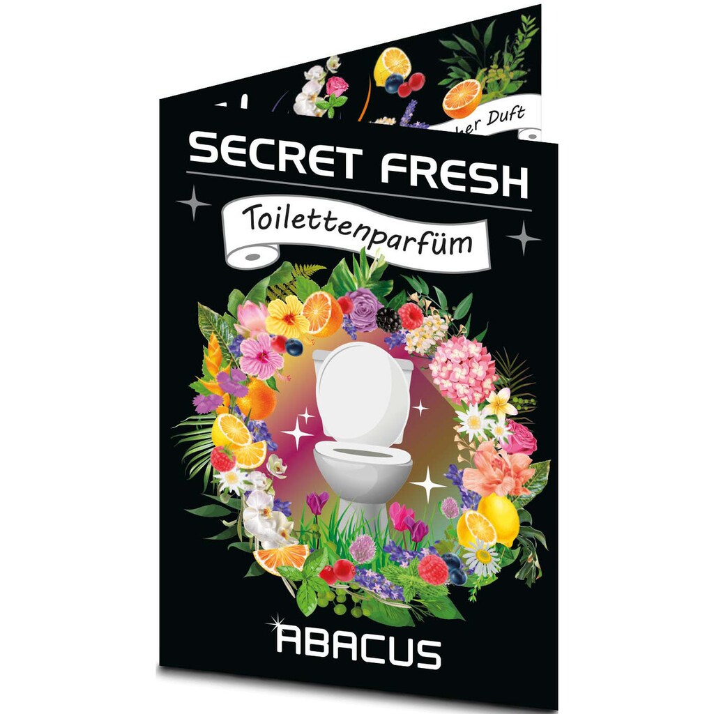ABACUS Toiletten-Spray »Secret Fresh«, (je 50 ml Secret Fresh Alpenfrische/Beerenzauber/Karibische Zitrone)
