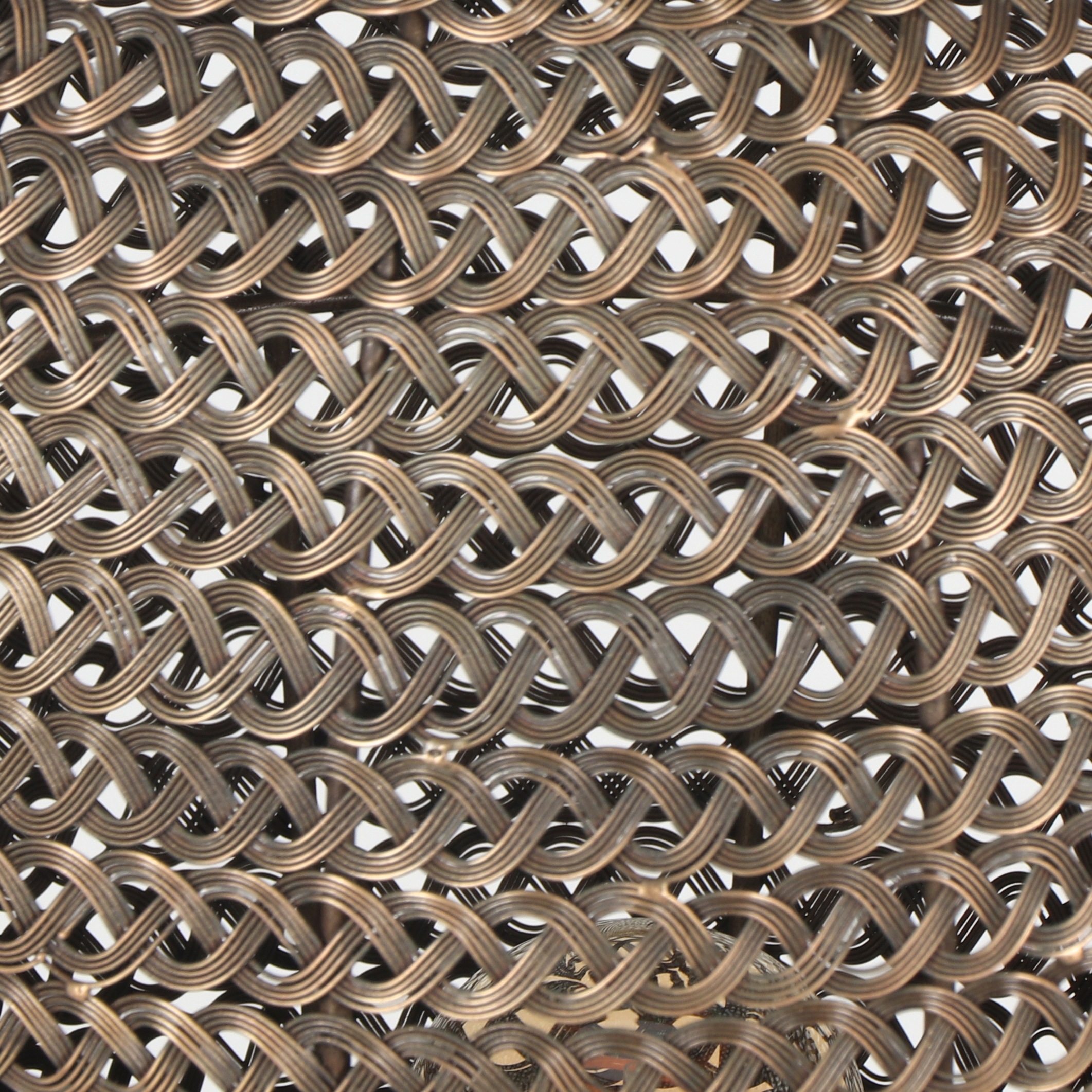 TRIO Leuchten Stehlampe »ZIVA, Vintage Stehleuchte Wohnzimmer Ø 43cm Höhe 140cm« E27 1 Stk. warmweiß - kaltweiß Lampenschirm aus Draht-Geflecht, exkl 1x E27 max 10W
