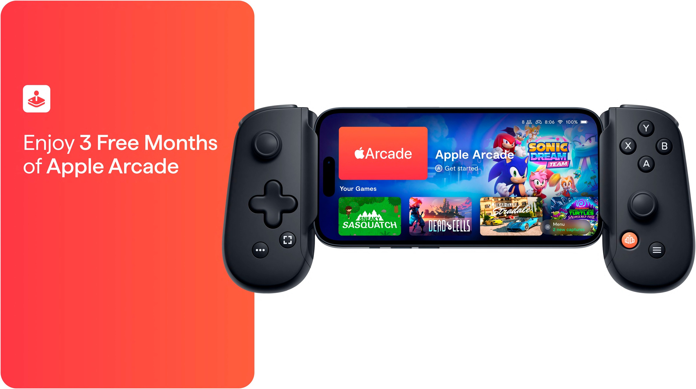 Controller »Mobiler Gaming-Controller für die iPhone 15/16-Serien und Android«