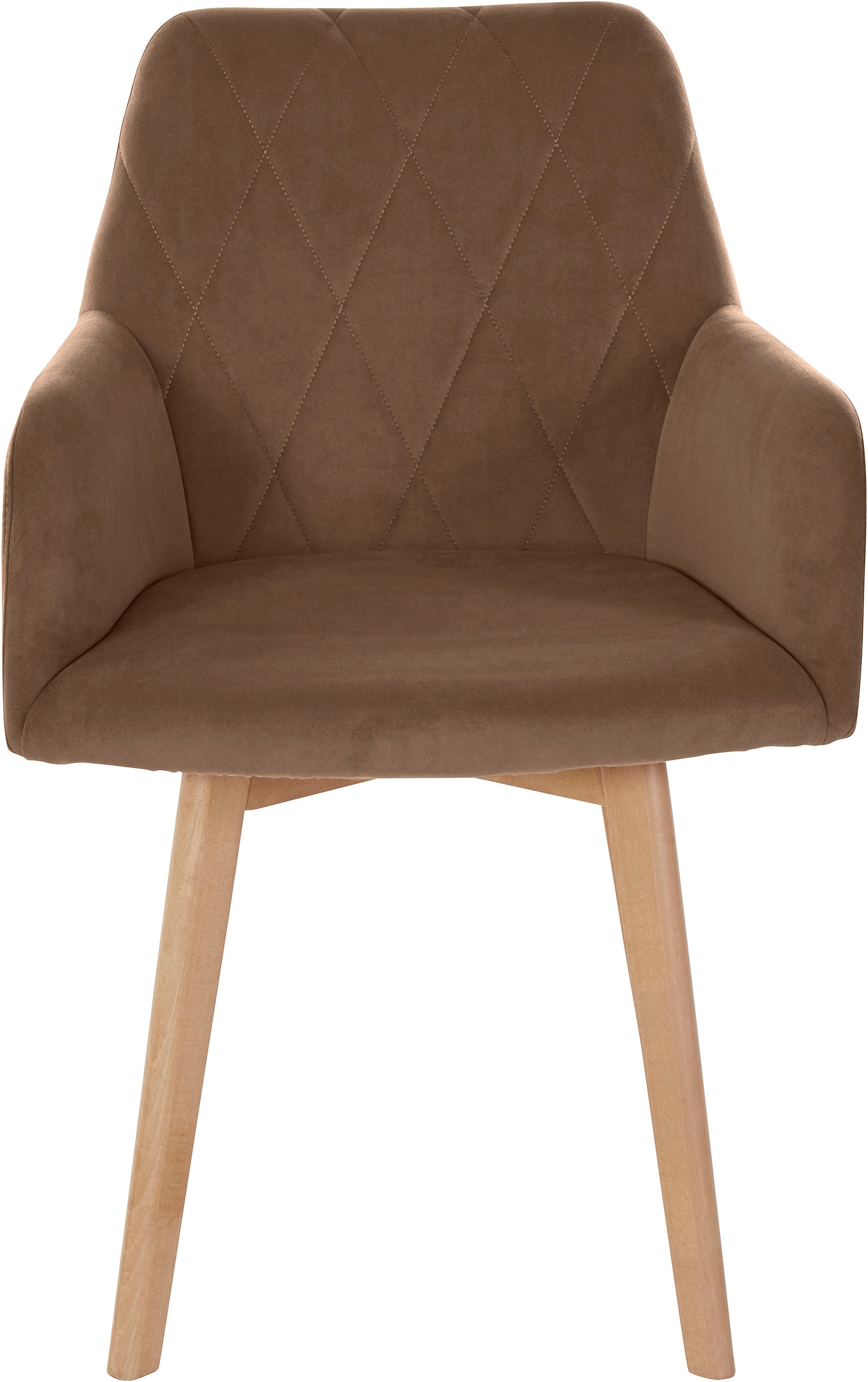 Home affaire Armlehnstuhl "Brest" (Set) 2 Stk.Sitz und Rücken gepolstert, R günstig online kaufen