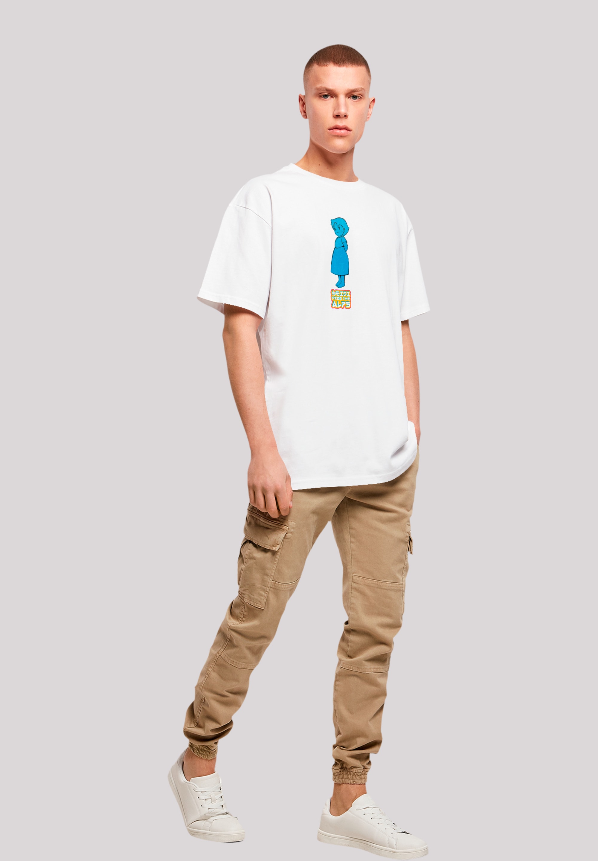 F4NT4STIC T-Shirt »Heidi From The Alps«, Nostalgie, Retro Print, Kinderserie