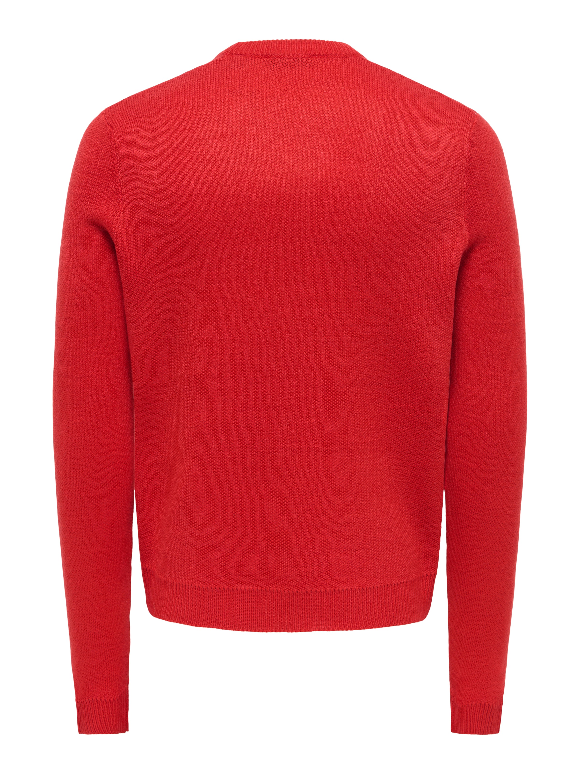 ONLY & SONS Rundhalspullover »ONSX-MAS 4 CREW REG« Weihnachten, Kunstfaser, regular fit