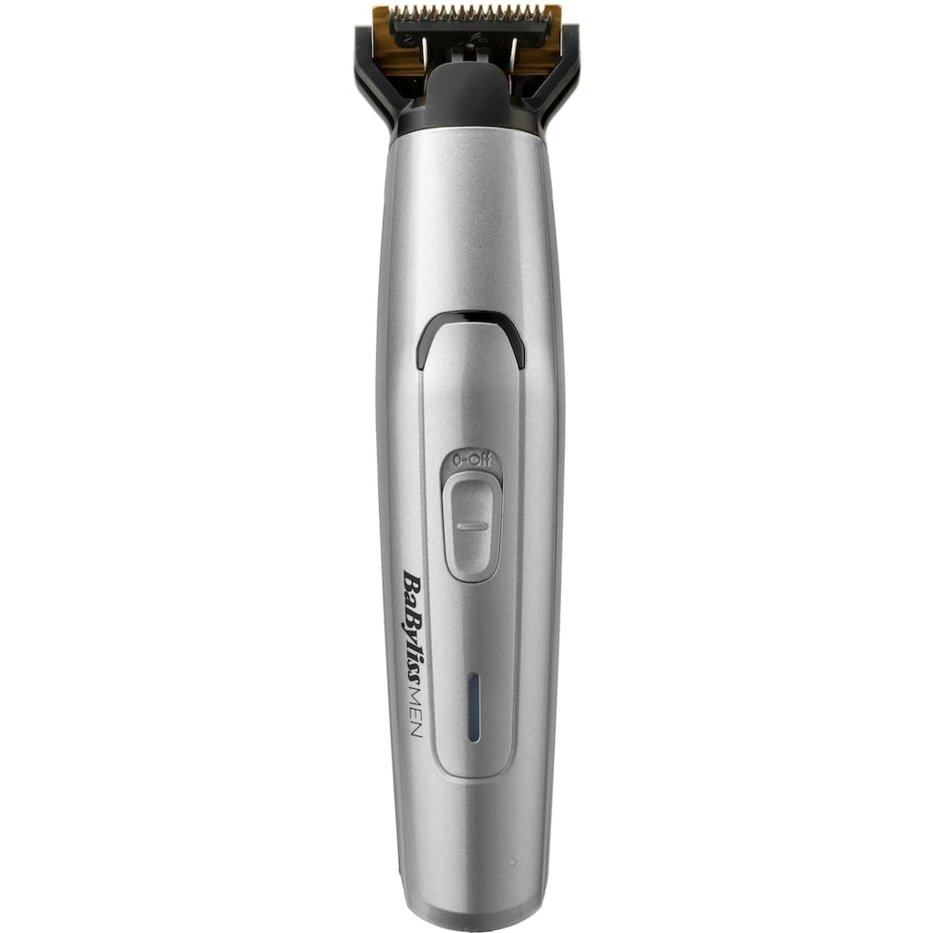 BaByliss Multifunktionstrimmer »MT861E MEN«, 11 Aufsätze, 11-in-1 Titanium Multigrooming Set für Gesicht & Körper